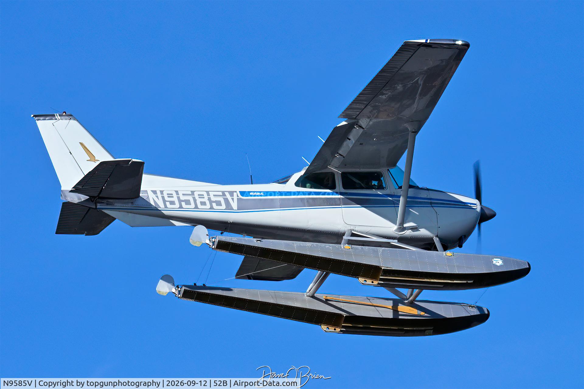 Aircraft N9585V, 1974 Cessna 172M, c/n 17264387, Greenville Fly in Arrival 26, at 52B, photo by topgunphotography