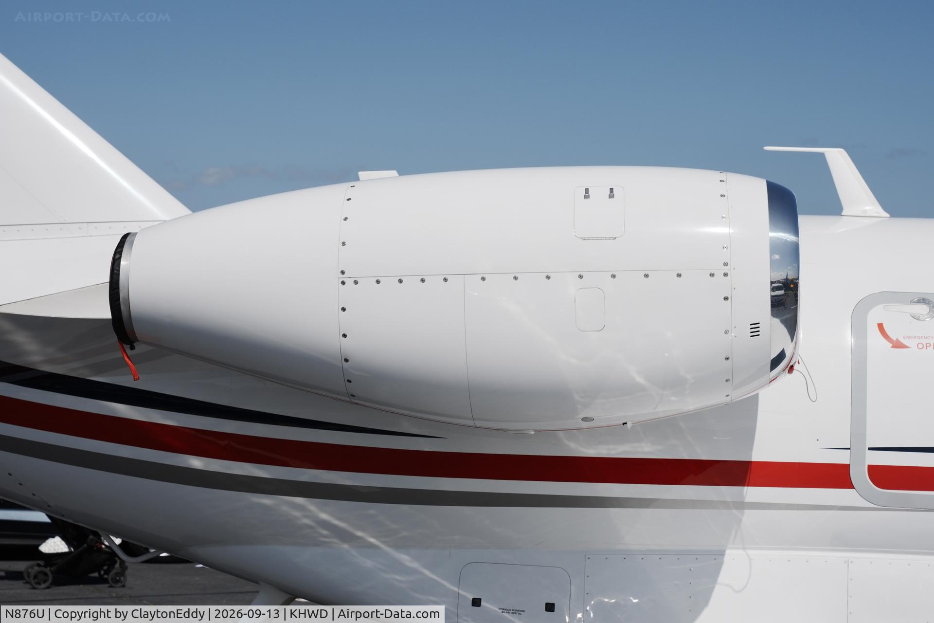 Aircraft N876U, 2018 Cessna 525, c/n 525-0997, Hayward airport Open House in California 2026., at KHWD, photo by ClaytonEddy