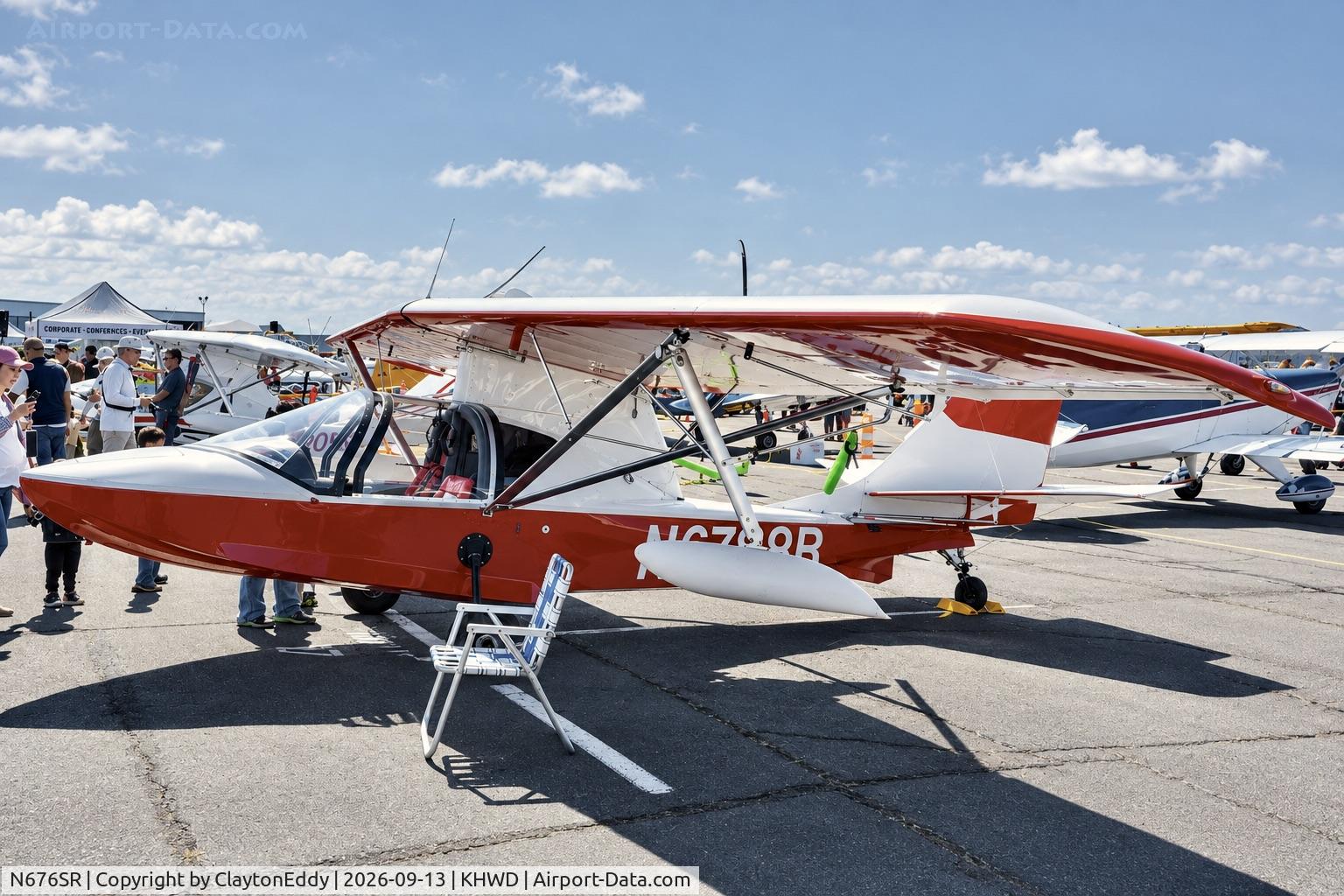 Aircraft N676SR, 2021 Progressive Aerodyne Inc SeaRey, c/n 1LK621C, Hayward airport Open House in California 2026., at KHWD, photo by ClaytonEddy