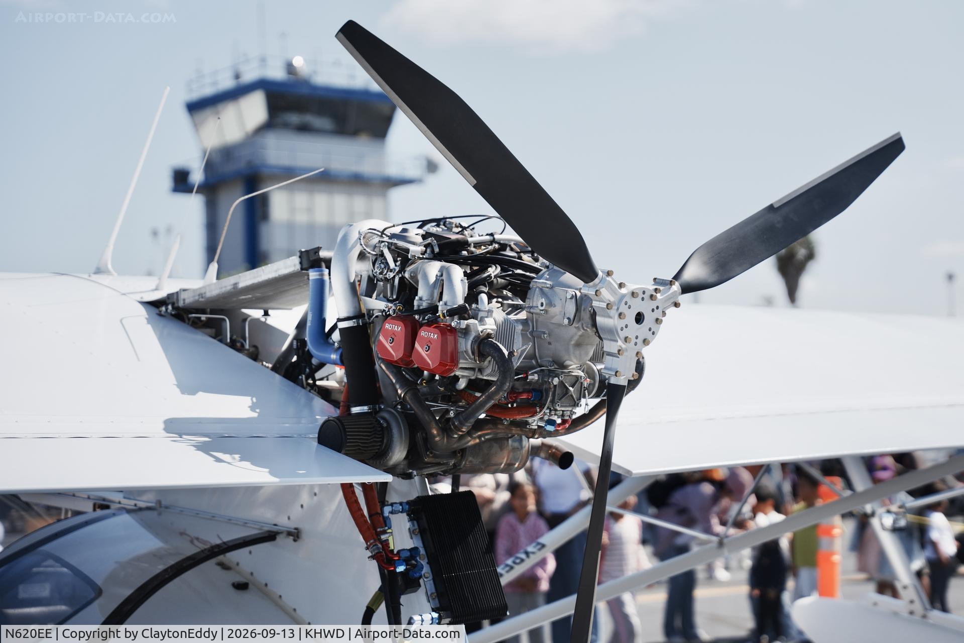 Aircraft N620EE, Emil Kroening SEAREY LSX, c/n 1LK634C, Hayward airport Open House in California 2026., at KHWD, photo by ClaytonEddy