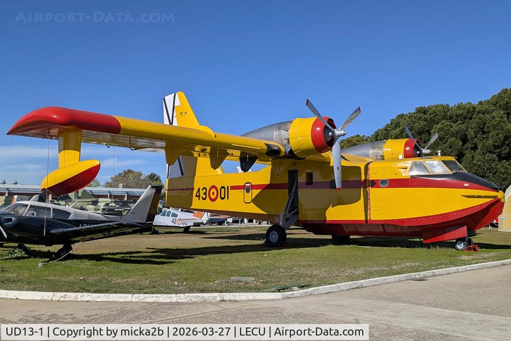 Aircraft UD13-1, Canadair CL-215-I (CL-215-1A10), c/n 1010, Preserved, at LECU, photo by micka2b