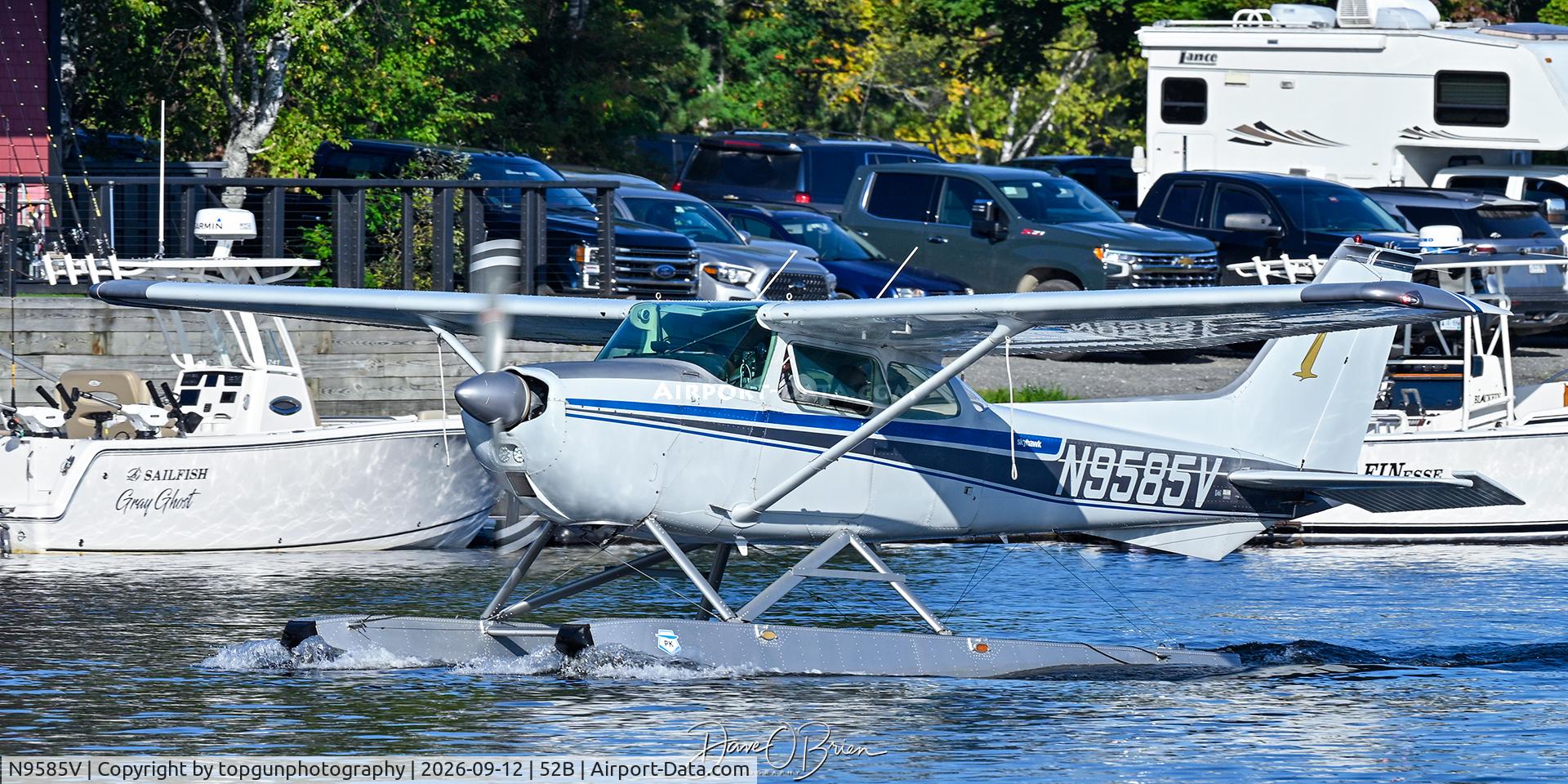 Aircraft N9585V, 1974 Cessna 172M, c/n 17264387, Greenville Fly in parade 26, at 52B, photo by topgunphotography