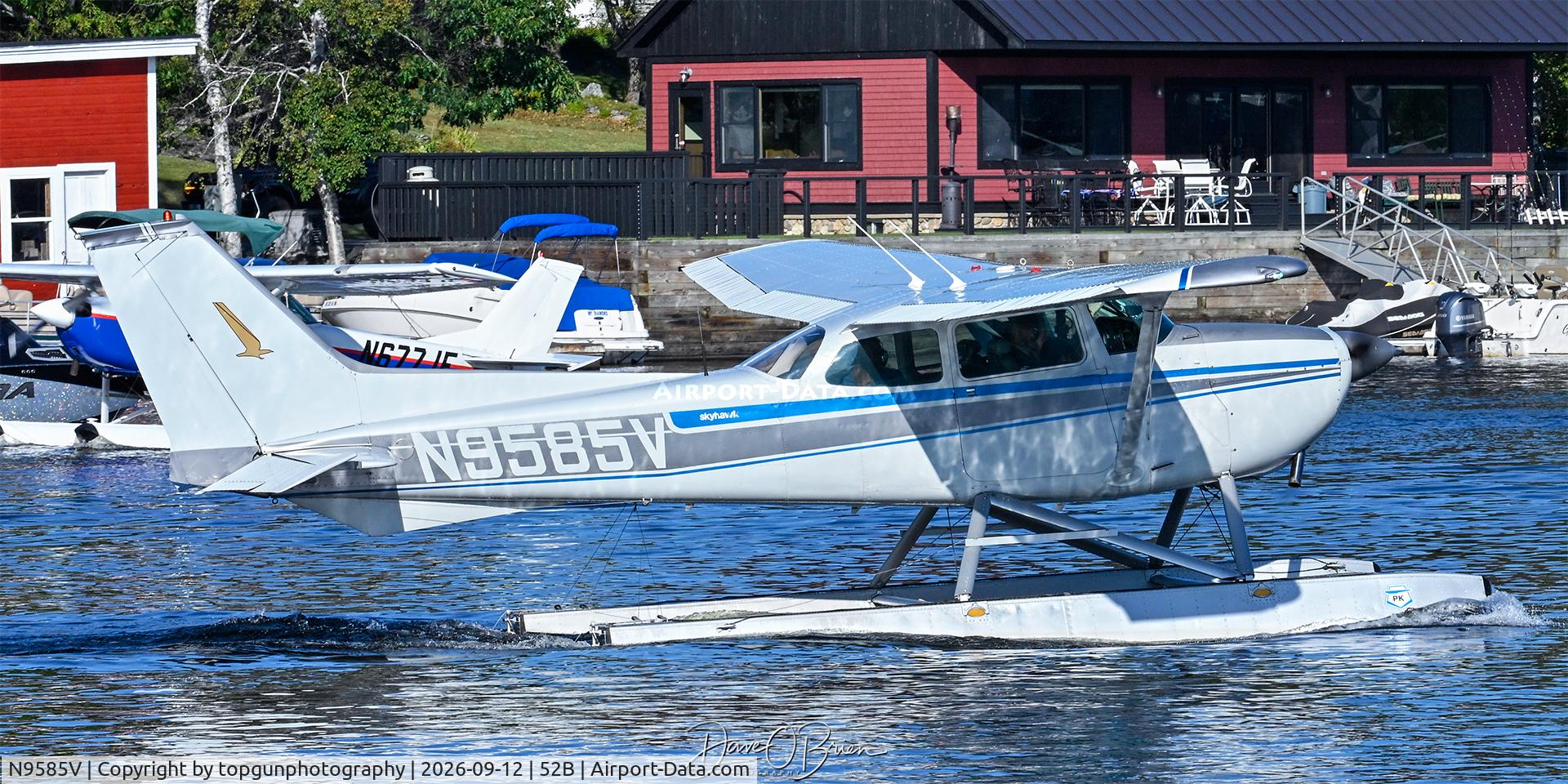 Aircraft N9585V, 1974 Cessna 172M, c/n 17264387, Greenville Fly in parade 26, at 52B, photo by topgunphotography
