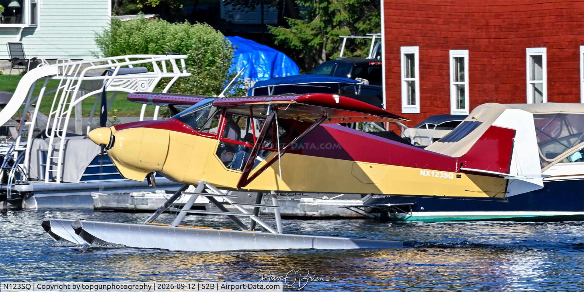 Aircraft N123SQ, Wilderness Flyer Llc SQ3, c/n TCQ0904958, Greenville Fly in parade 26, at 52B, photo by topgunphotography