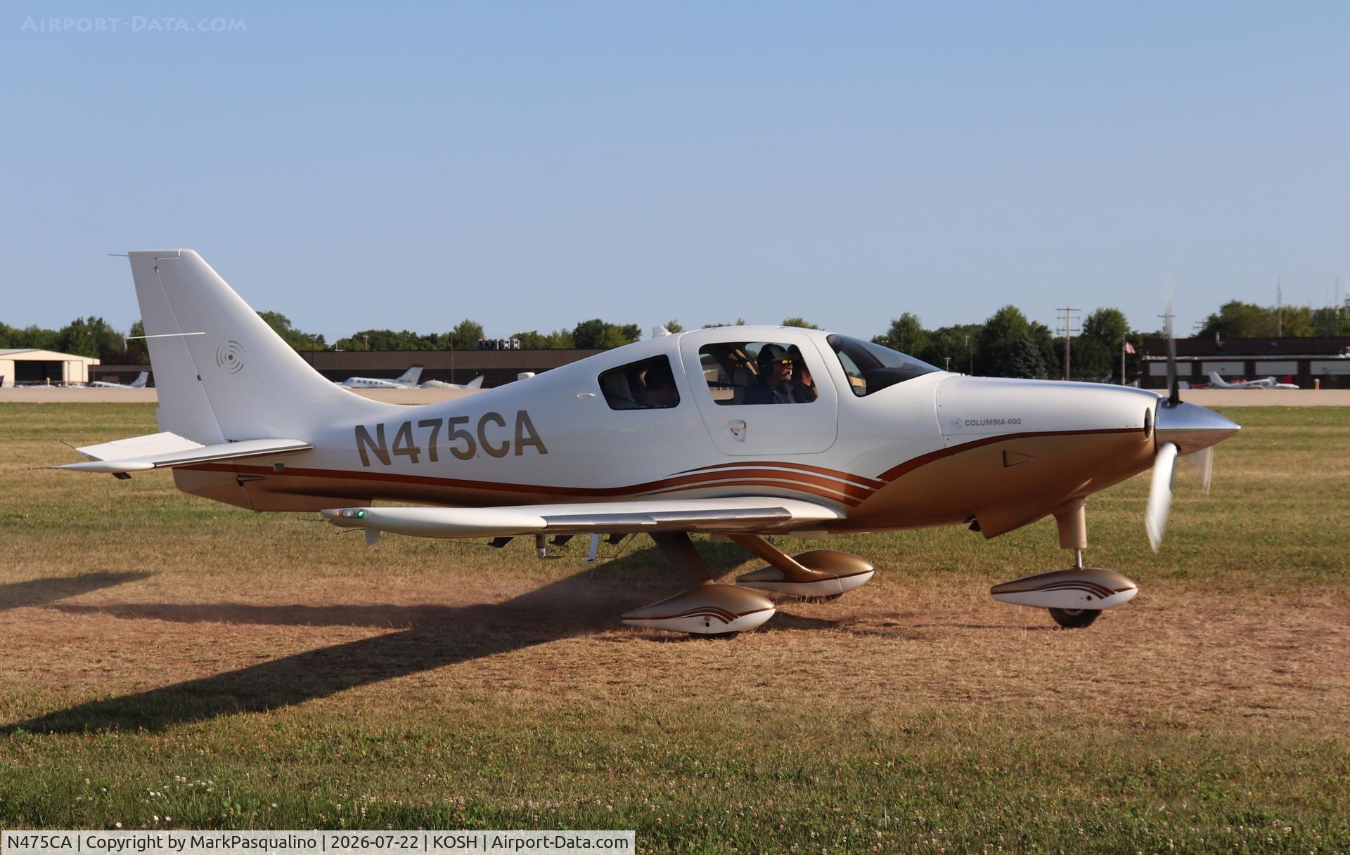 Aircraft N475CA, 2006 Columbia Aircraft Mfg LC41-550FG, c/n 41563, Columbia Aircraft LC41-550FG, at KOSH, photo by MarkPasqualino