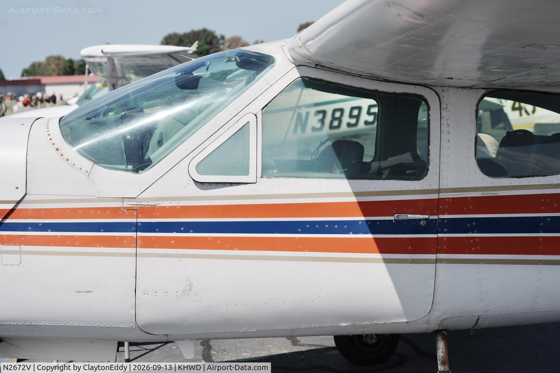 Aircraft N2672V, 1974 Cessna 177RG Cardinal, c/n 177RG0649, Hayward airport Open House in California 2026., at KHWD, photo by ClaytonEddy