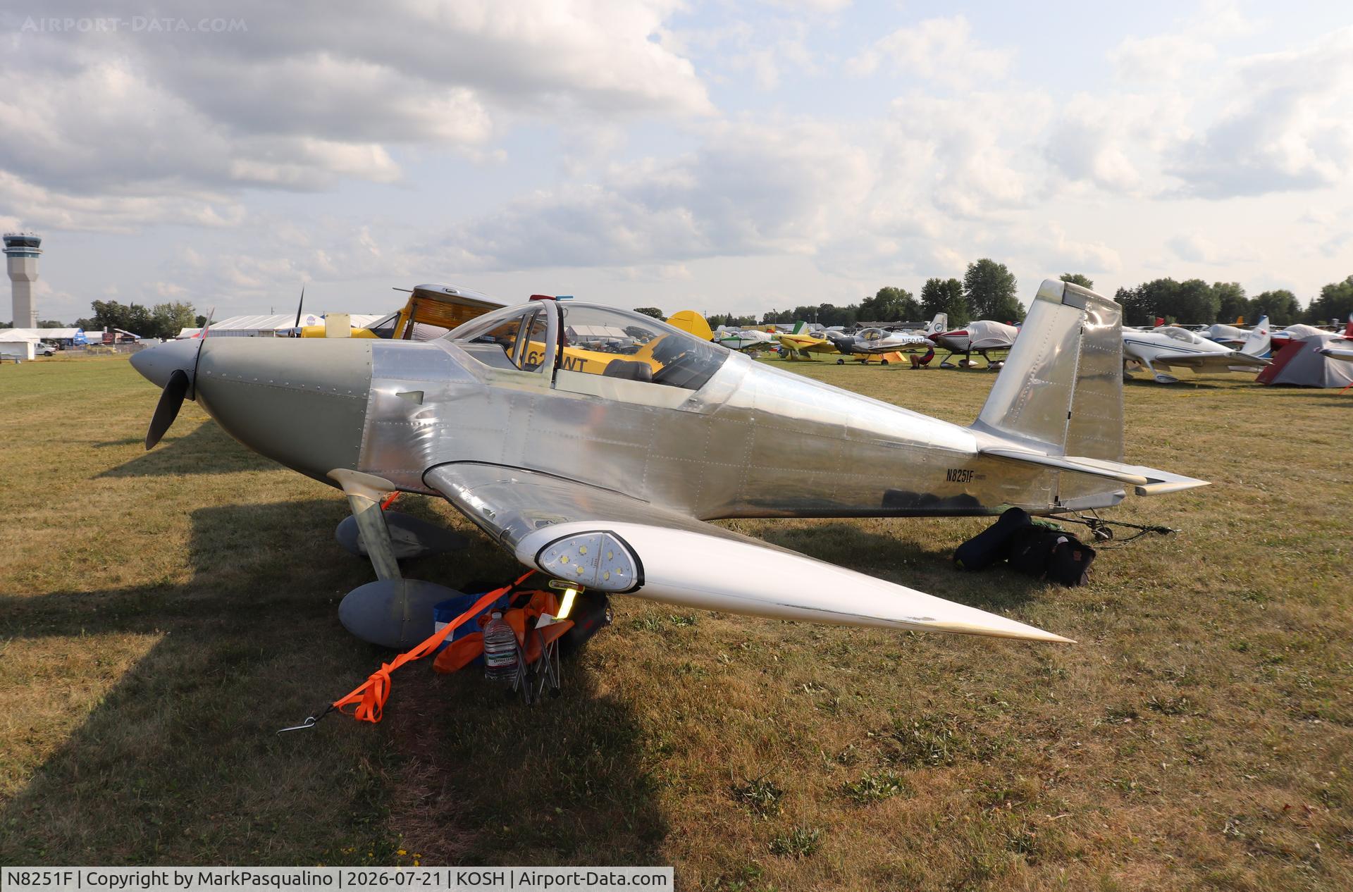 Aircraft N8251F, 2022 Vans RV-7, c/n 72635, Vans RV-7, at KOSH, photo by MarkPasqualino