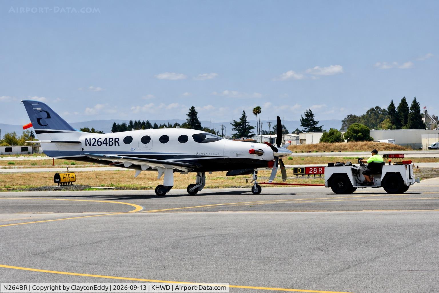 Aircraft N264BR, 2023 Epic Aircraft E1000, c/n K038, Hayward airport in California 2026, at KHWD, photo by ClaytonEddy