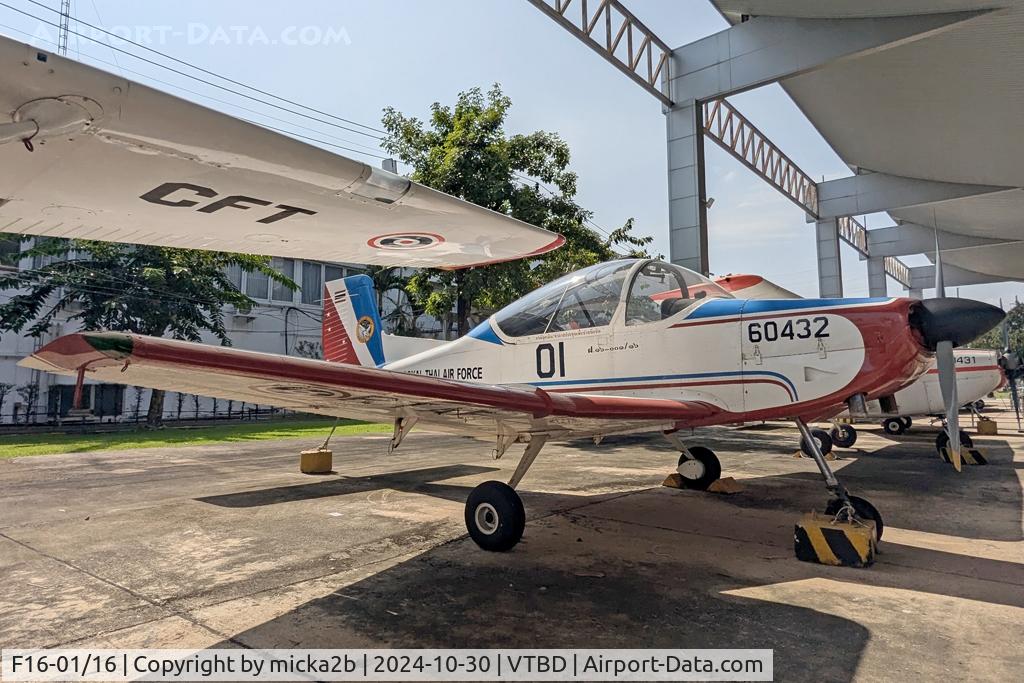 Aircraft F16-01/16, PAC CT/4A, c/n 003, Preserved, at VTBD, photo by micka2b