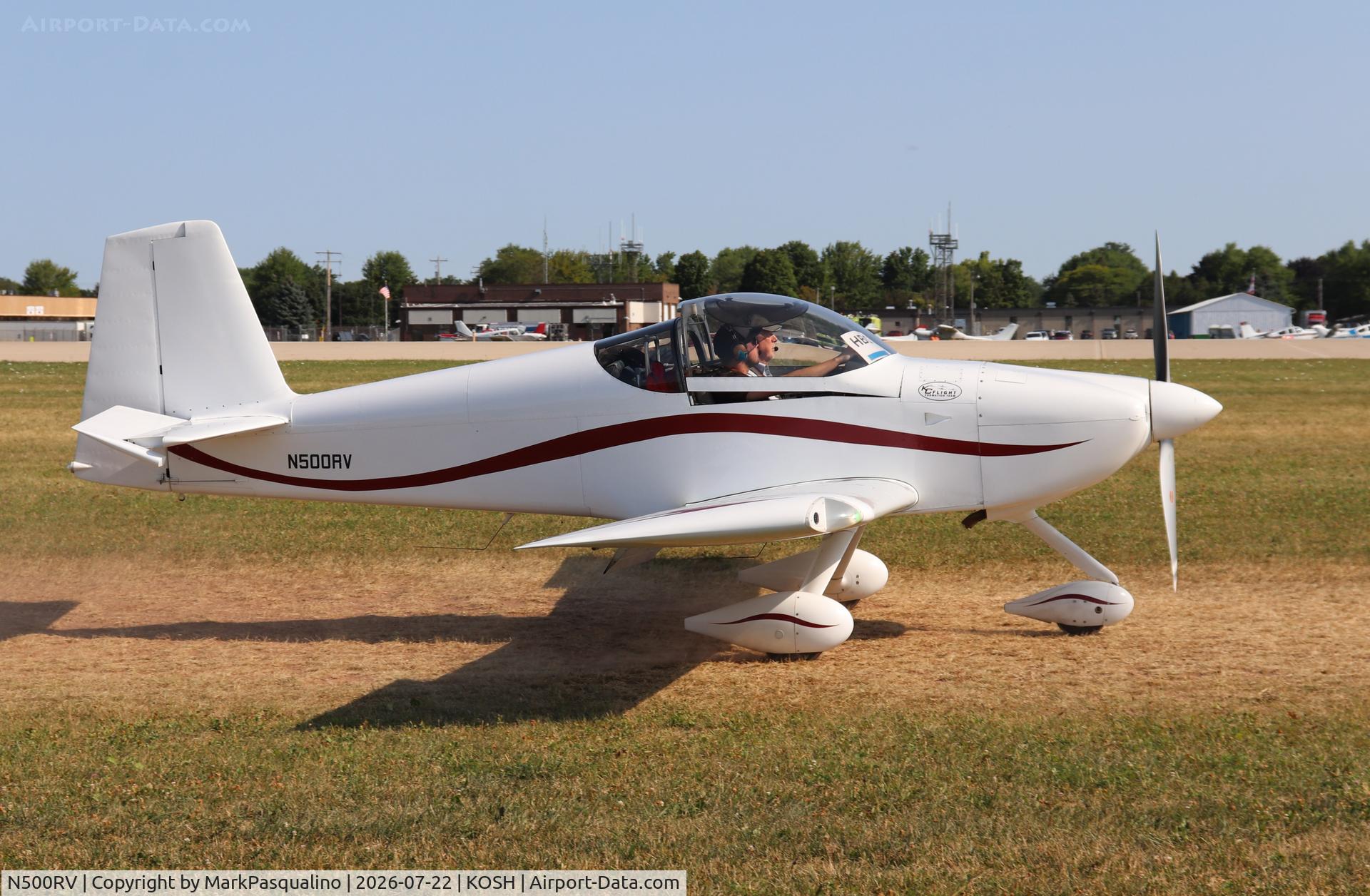 Aircraft N500RV, Vans RV-7A, c/n 73029, Vans RV-7A, at KOSH, photo by MarkPasqualino