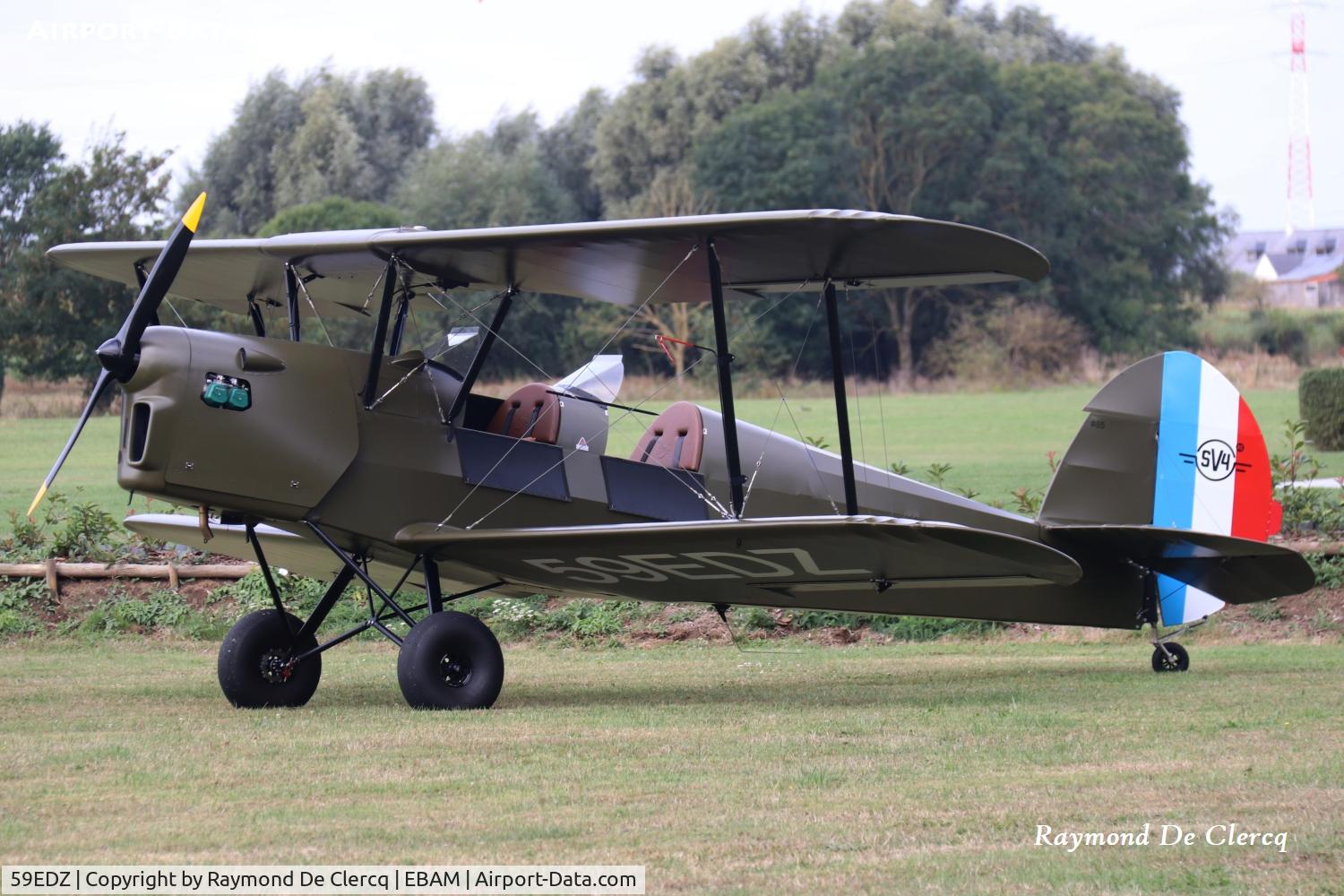 Aircraft 59EDZ, Ultralight Concept SV4-RS, c/n 85, 59EDZ at Amougies on 29-08-2026., at EBAM, photo by Raymond De Clercq