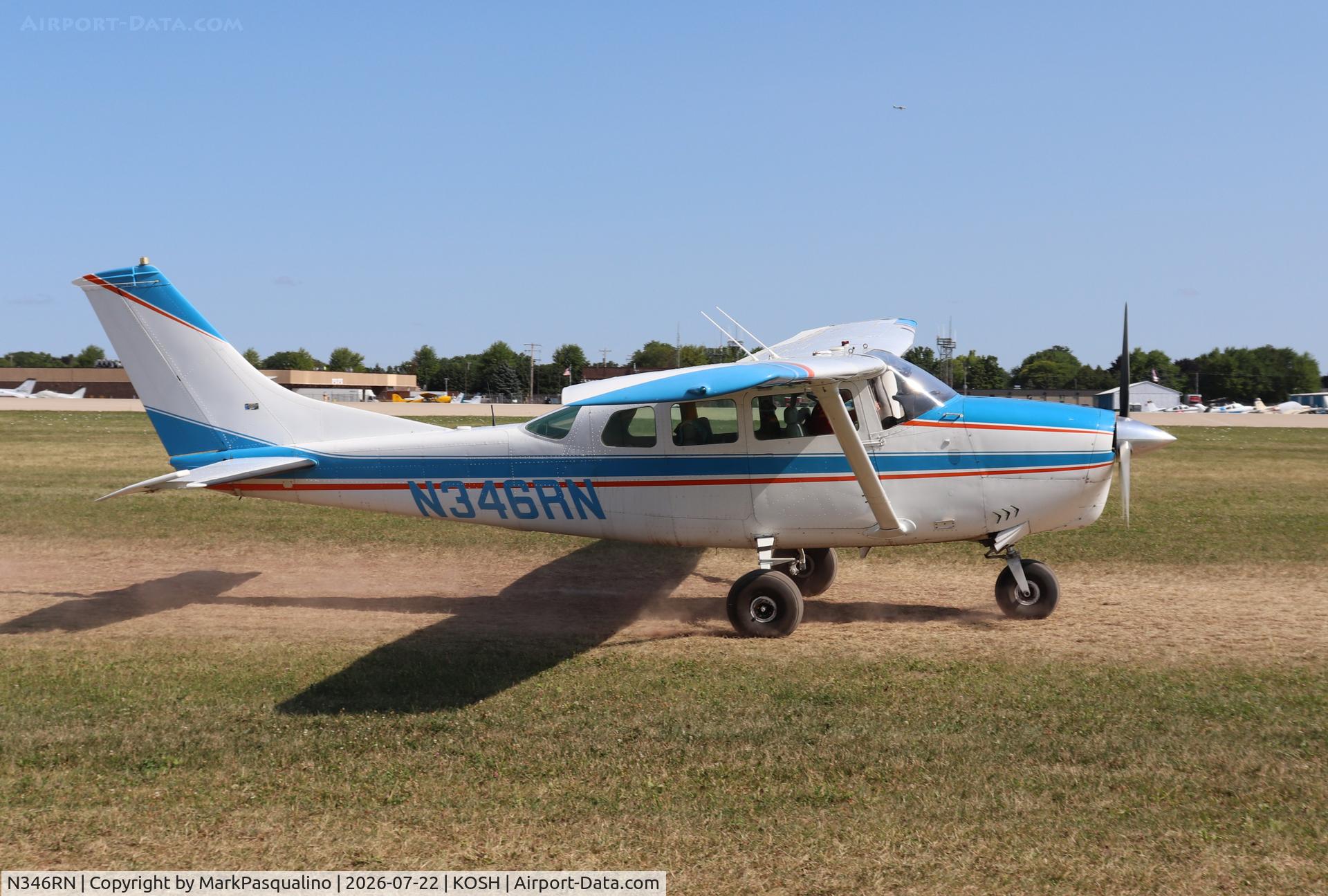 Aircraft N346RN, 1969 Cessna TP206D Turbo Super Skylane, c/n P206-0567, Cessna TP206D, at KOSH, photo by MarkPasqualino