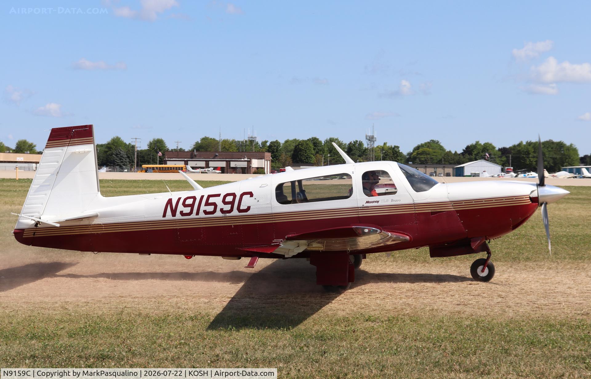 Aircraft N9159C, 1996 Mooney M20M Bravo, c/n 27-0223, Mooney M20M, at KOSH, photo by MarkPasqualino