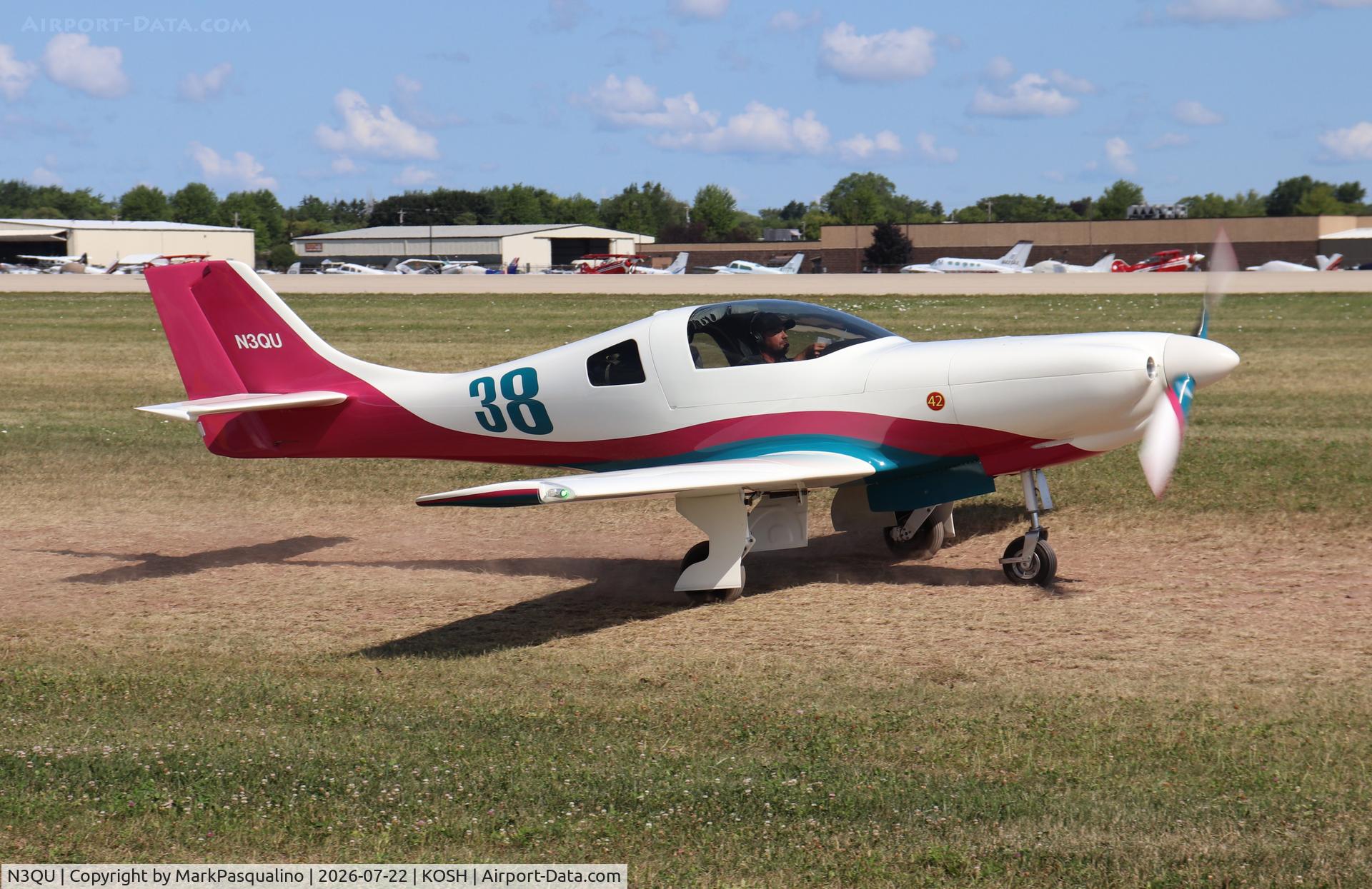 Aircraft N3QU, 2007 Lancair 360, c/n MQ-1, Lancair 360, at KOSH, photo by MarkPasqualino