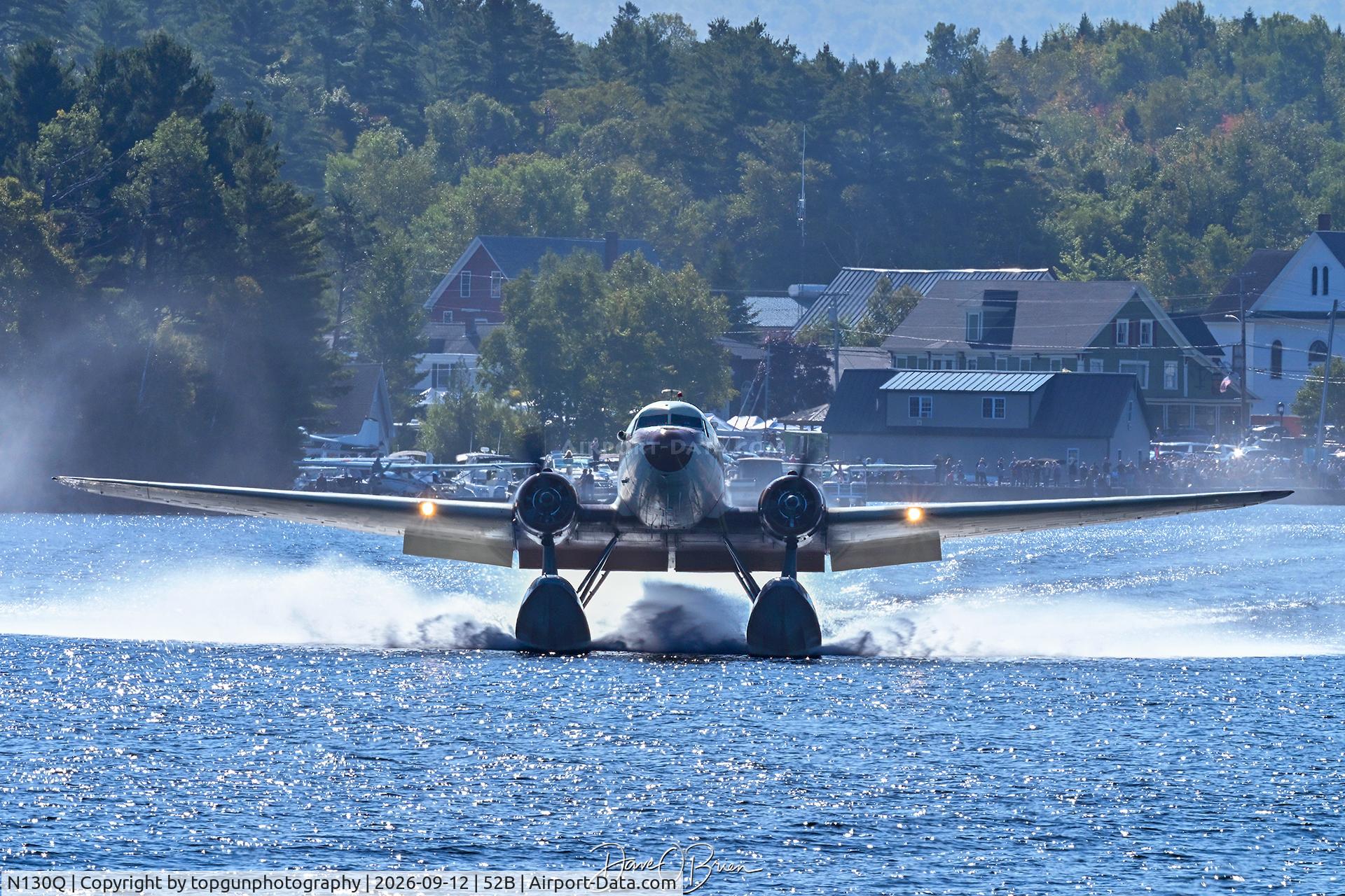 Aircraft N130Q, 1943 Douglas DC-3-G202A Skytrooper, c/n 11761, Greenville Fly in 2026, at 52B, photo by topgunphotography