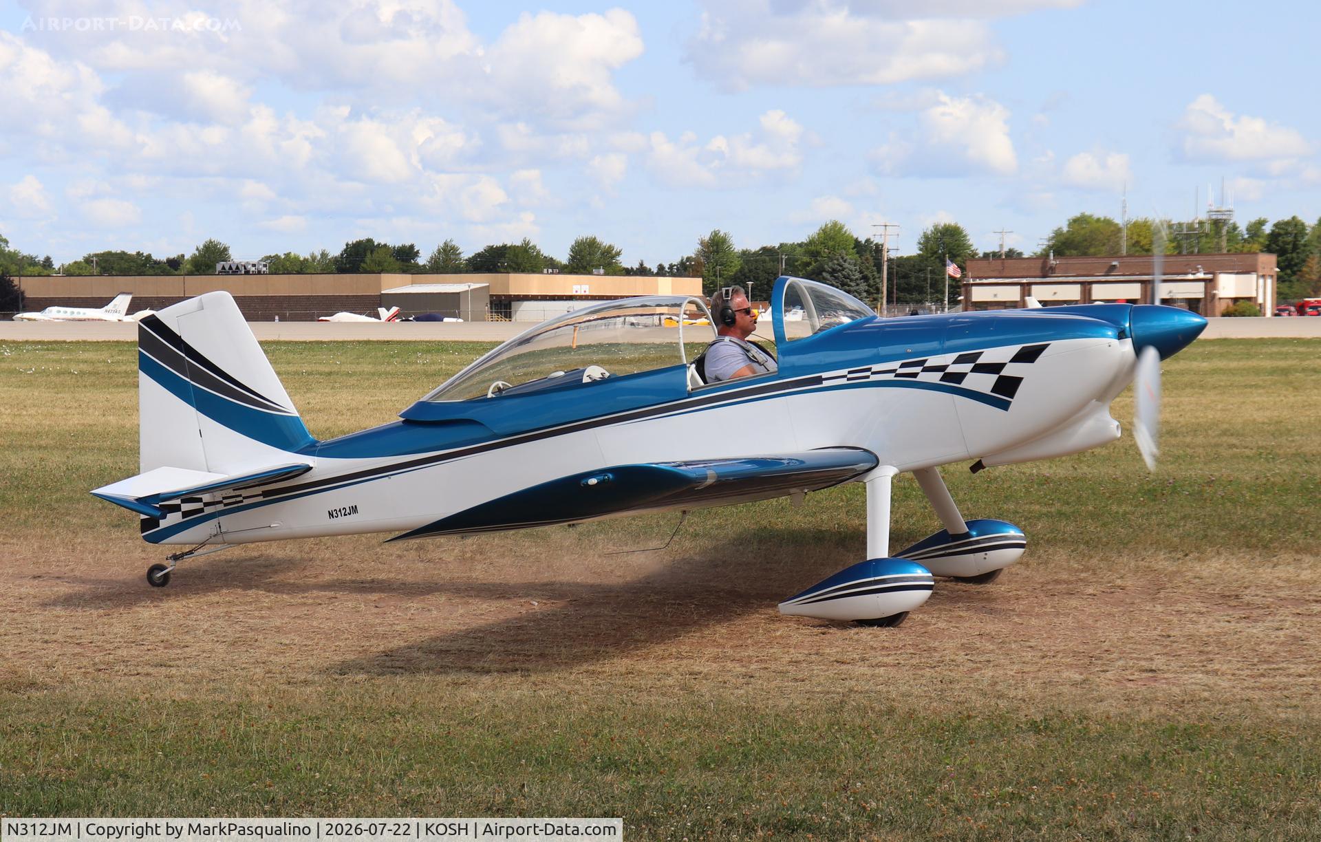 Aircraft N312JM, 2004 Vans RV-8, c/n 81175, Vans RV-8, at KOSH, photo by MarkPasqualino