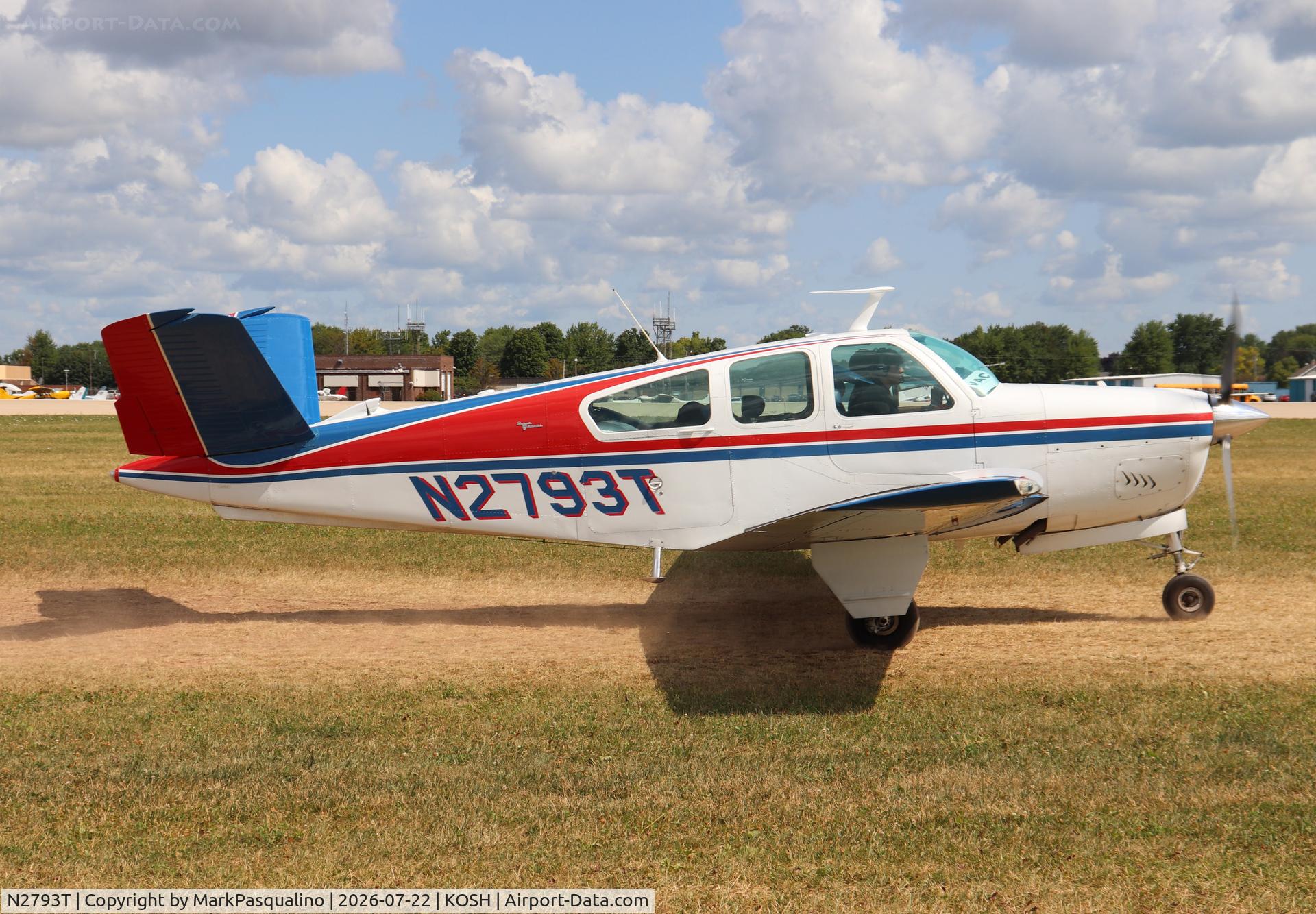 Aircraft N2793T, 1967 Beech V35 Bonanza, c/n D-8499, Beech V35, at KOSH, photo by MarkPasqualino