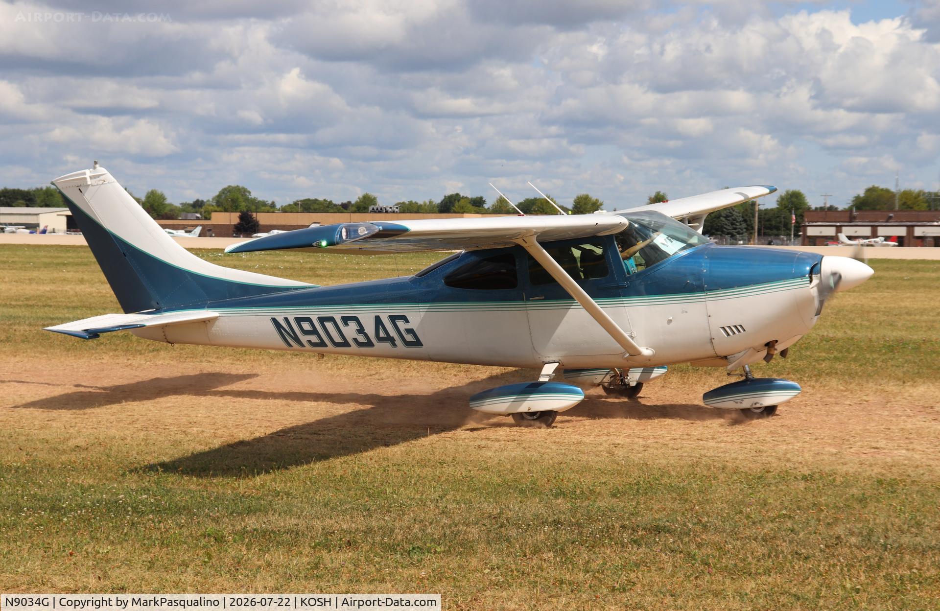 Aircraft N9034G, 1971 Cessna 182N Skylane, c/n 18260574, Cessna 182N, at KOSH, photo by MarkPasqualino