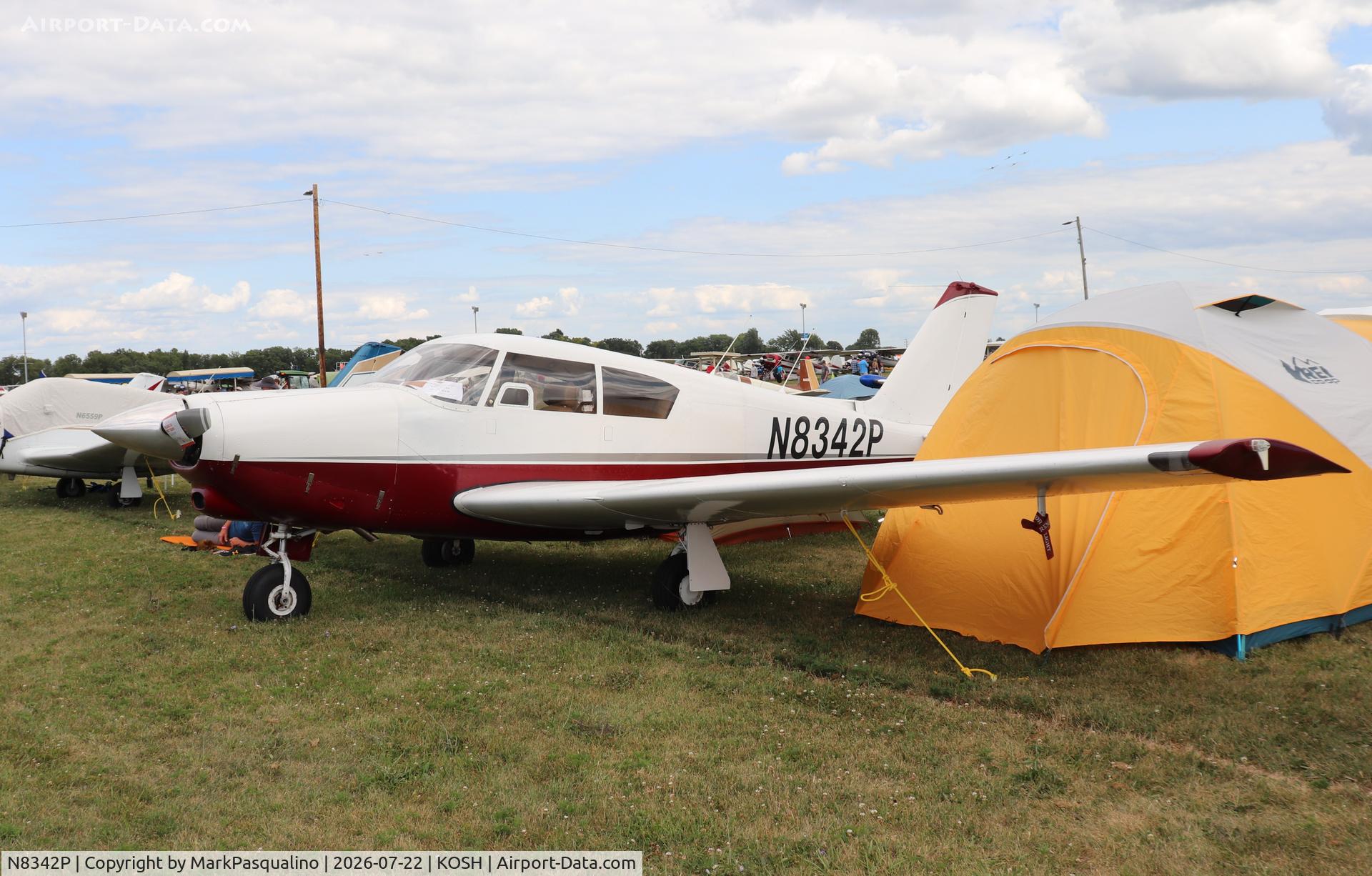 Aircraft N8342P, 1964 Piper PA-24-250 Comanche, c/n 24-3597, Piper PA-24-250, at KOSH, photo by MarkPasqualino