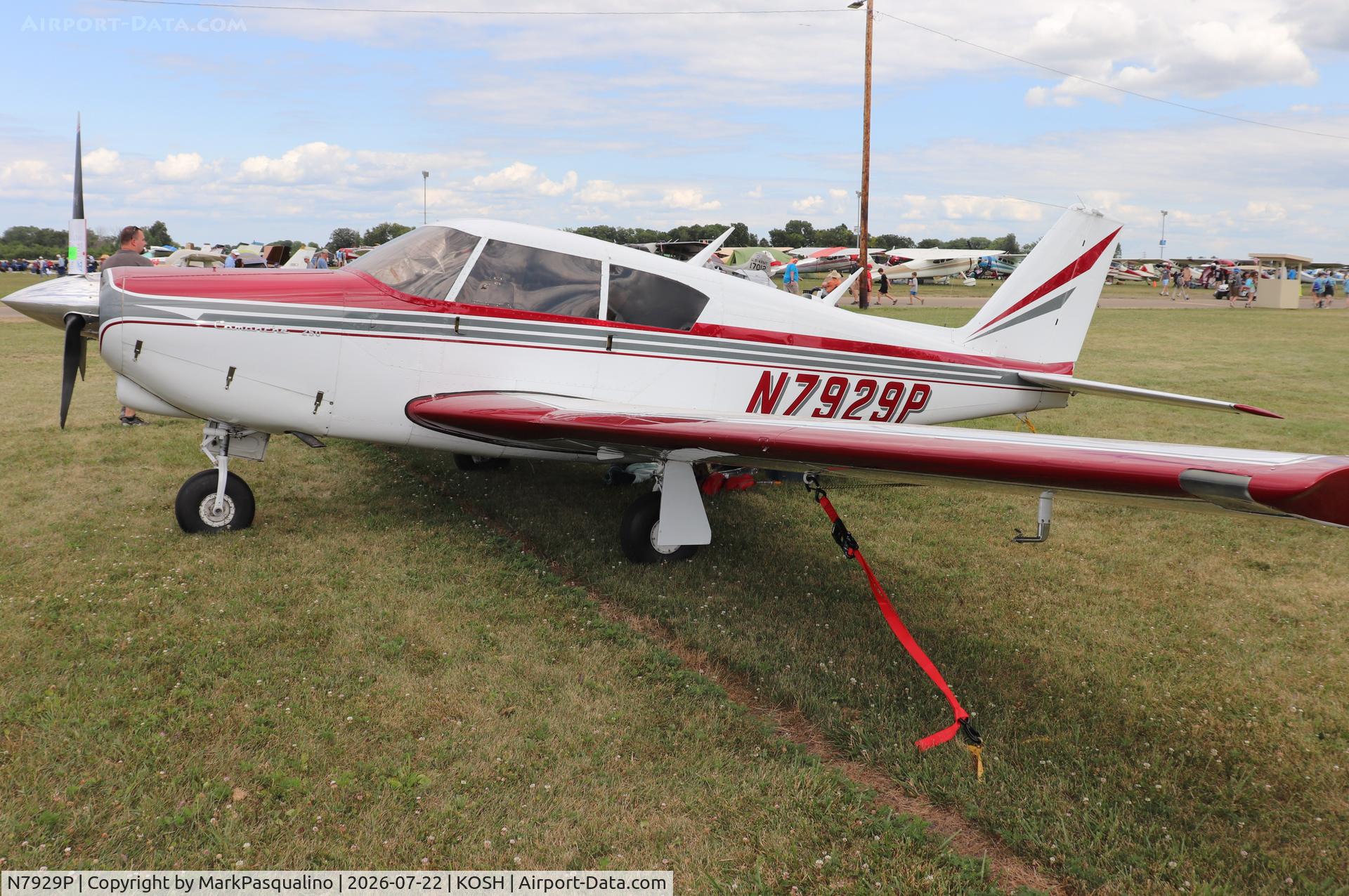 Aircraft N7929P, 1962 Piper PA-24-250 Comanche, c/n 24-3163, Piper PA-24-250, at KOSH, photo by MarkPasqualino