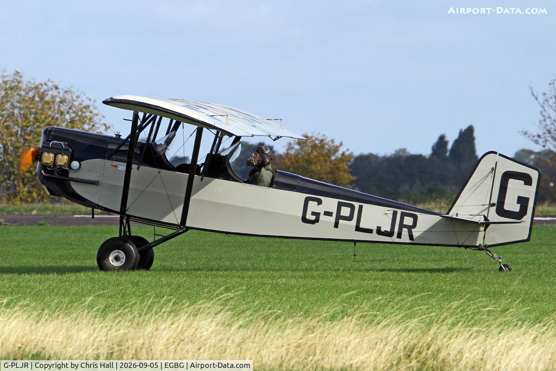 Aircraft G-PLJR, 2015 Pietenpol Air Camper, c/n PFA 047-13426, LAA 80th Anniversary Rally, at EGBG, photo by Chris Hall
