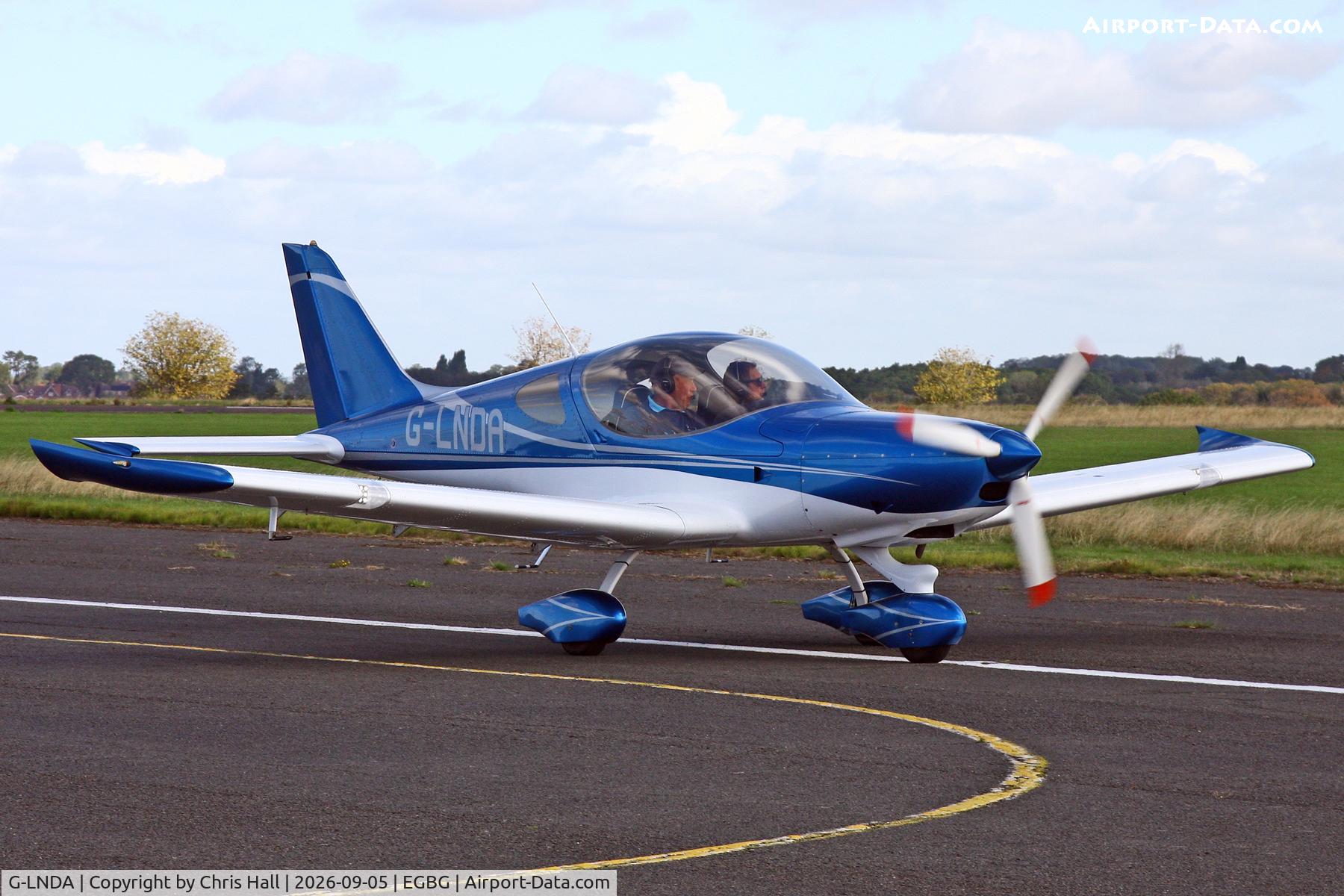Aircraft G-LNDA, 2019 BRM Aero Bristell NG5 Speed Wing, c/n LAA 385-15575, LAA 80th Anniversary Rally, at EGBG, photo by Chris Hall