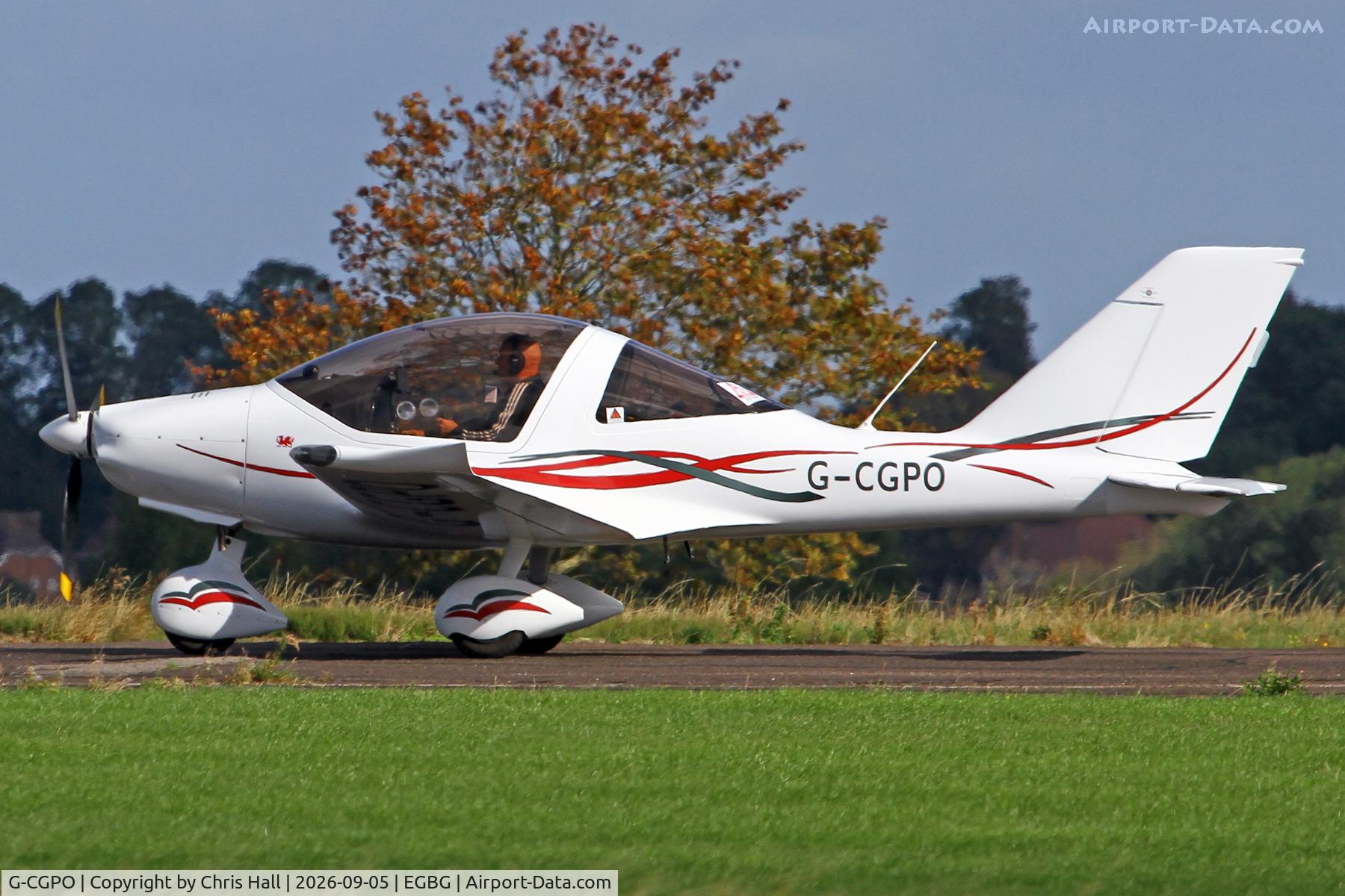 Aircraft G-CGPO, 2011 TL Ultralight TL-2000UK Sting Carbon, c/n LAA 347-14896, LAA 80th Anniversary Rally, at EGBG, photo by Chris Hall