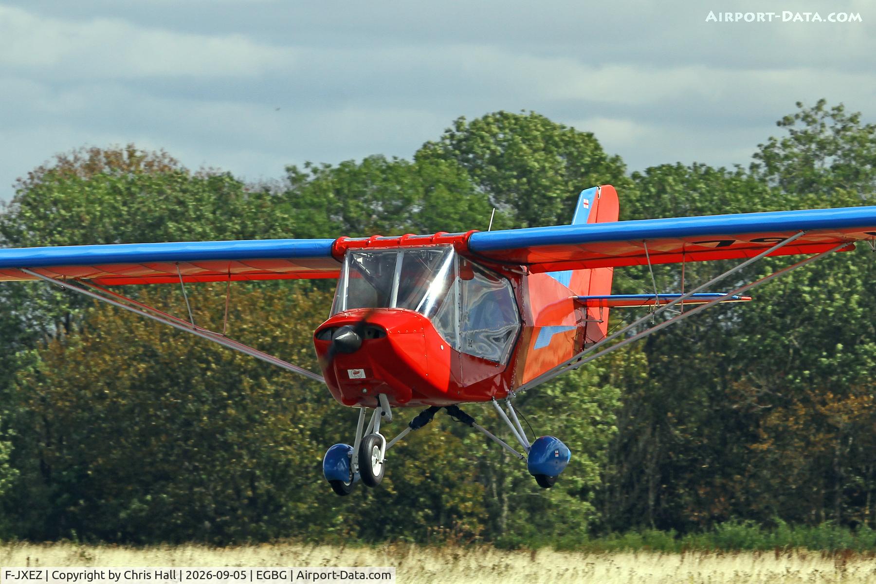 Aircraft F-JXEZ, Raj Hamsa X-Air Hawk X-Air Hawk, c/n 1152, LAA 80th Anniversary Rally, at EGBG, photo by Chris Hall