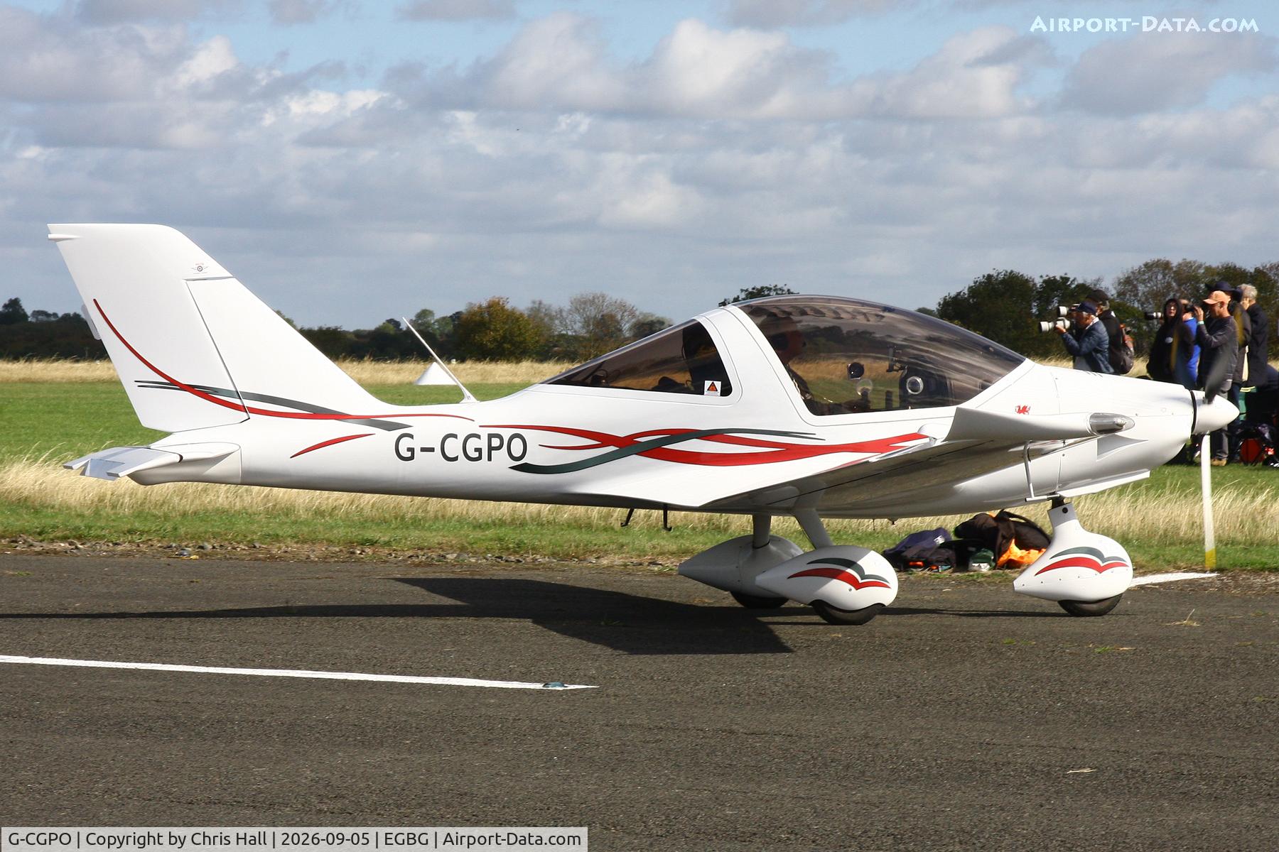 Aircraft G-CGPO, 2011 TL Ultralight TL-2000UK Sting Carbon, c/n LAA 347-14896, LAA 80th Anniversary Rally, at EGBG, photo by Chris Hall
