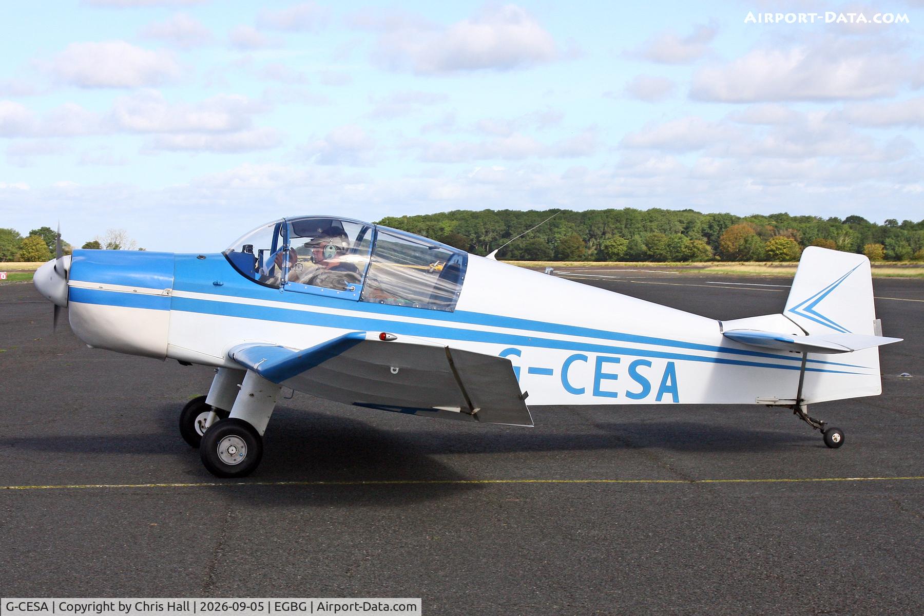 Aircraft G-CESA, 2009 Jodel DR-1050 Ambassadeur, c/n PFA 304-13753, LAA 80th Anniversary Rally, at EGBG, photo by Chris Hall