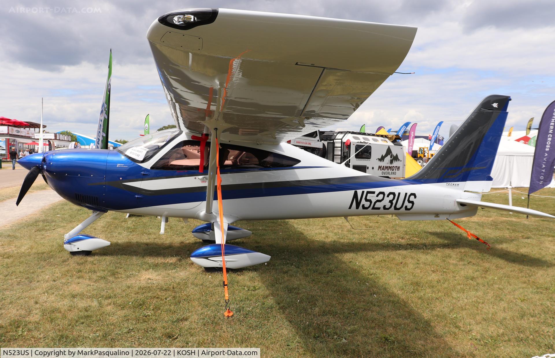Aircraft N523US, 2025 Tecnam P2010 TDI, c/n 325/US, Tecnam P2010 TDI, at KOSH, photo by MarkPasqualino