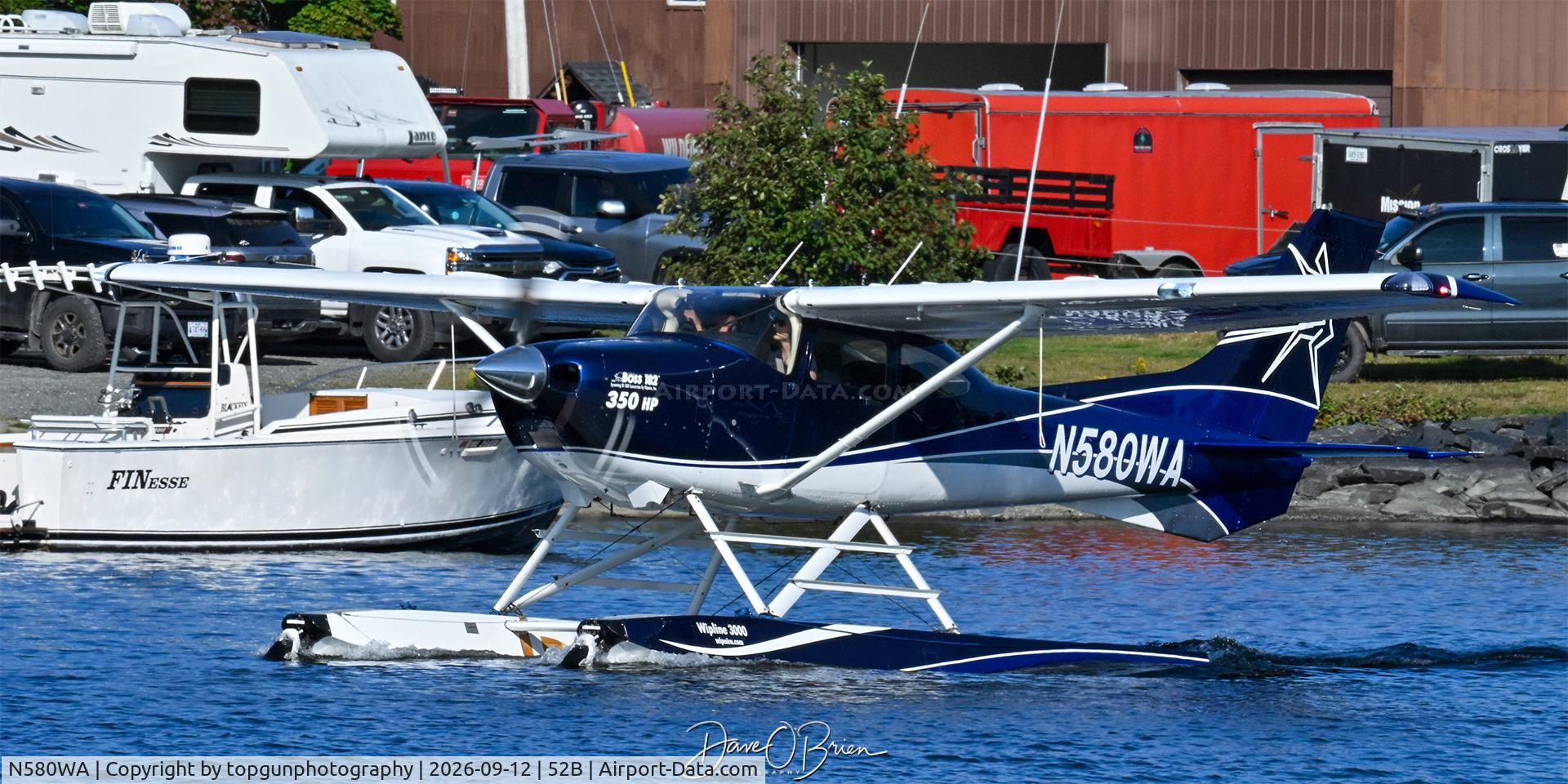 Aircraft N580WA, 2002 Cessna 182T Skylane, c/n 18281178, Greenville Fly in Parade, at 52B, photo by topgunphotography
