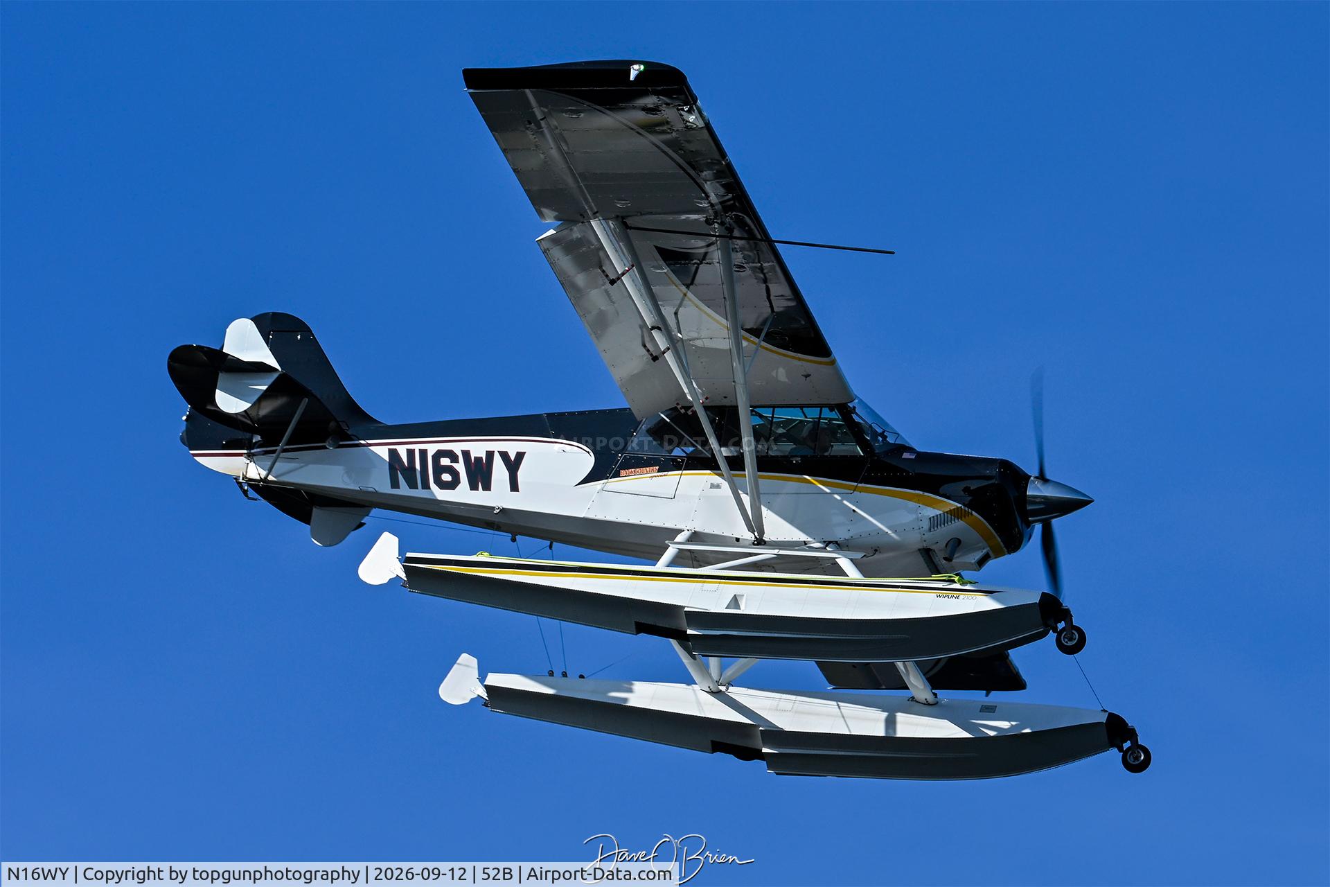 Aircraft N16WY, Aviat A-1C-180 Husky, c/n 3100, Greenville Fly in Arrival 26, at 52B, photo by topgunphotography