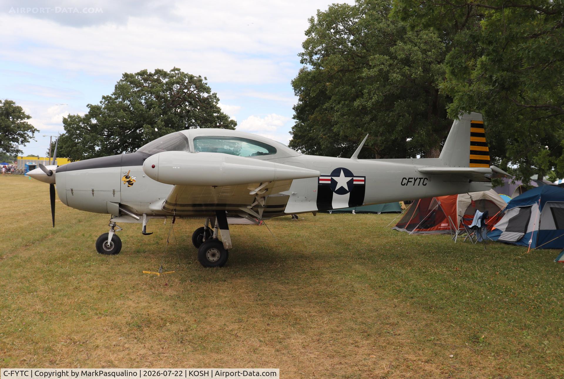 Aircraft C-FYTC, 1948 Ryan Navion, c/n NAV-4-1589, Ryan Navion, at KOSH, photo by MarkPasqualino