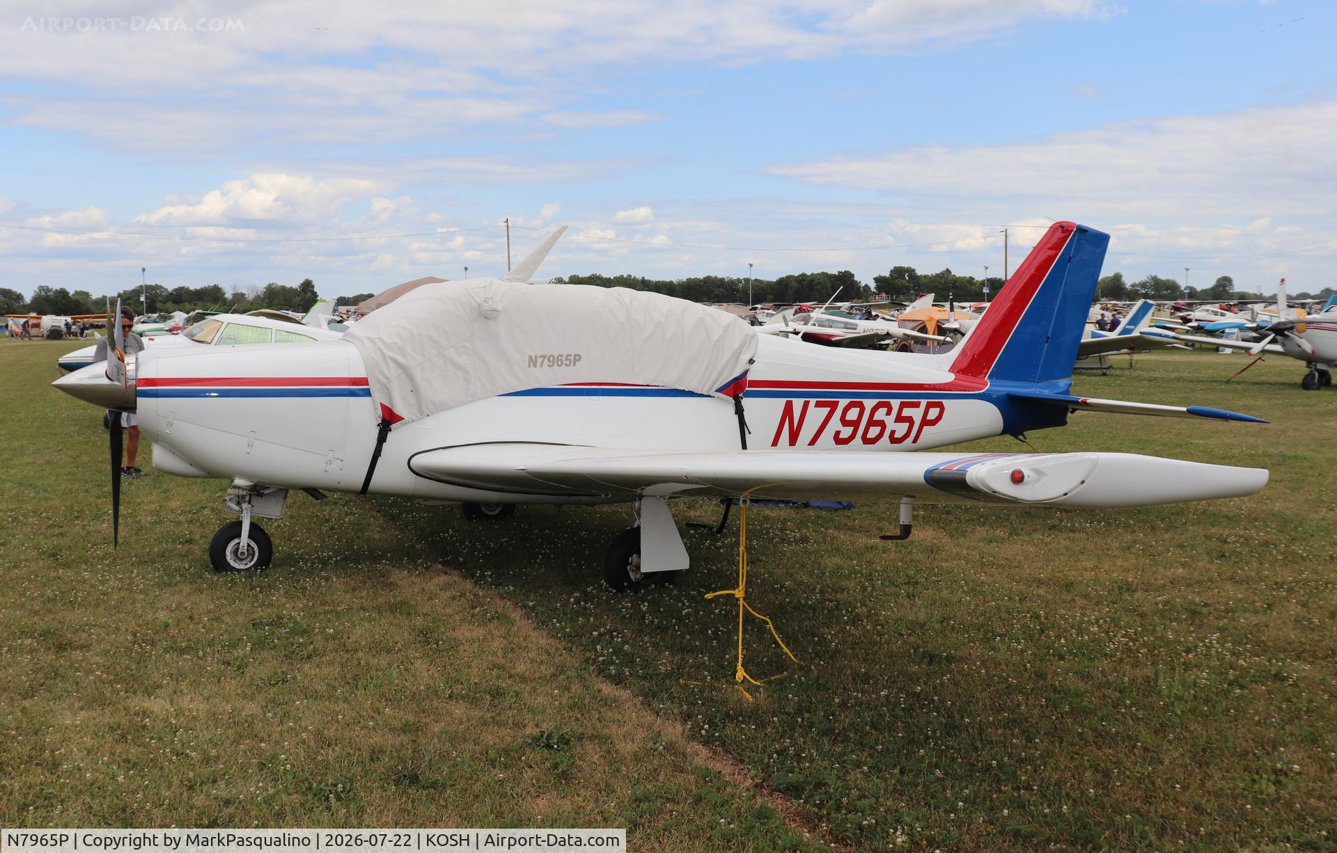 Aircraft N7965P, 1962 Piper PA-24-250 Comanche, c/n 24-3202, Piper PA-24-250, at KOSH, photo by MarkPasqualino