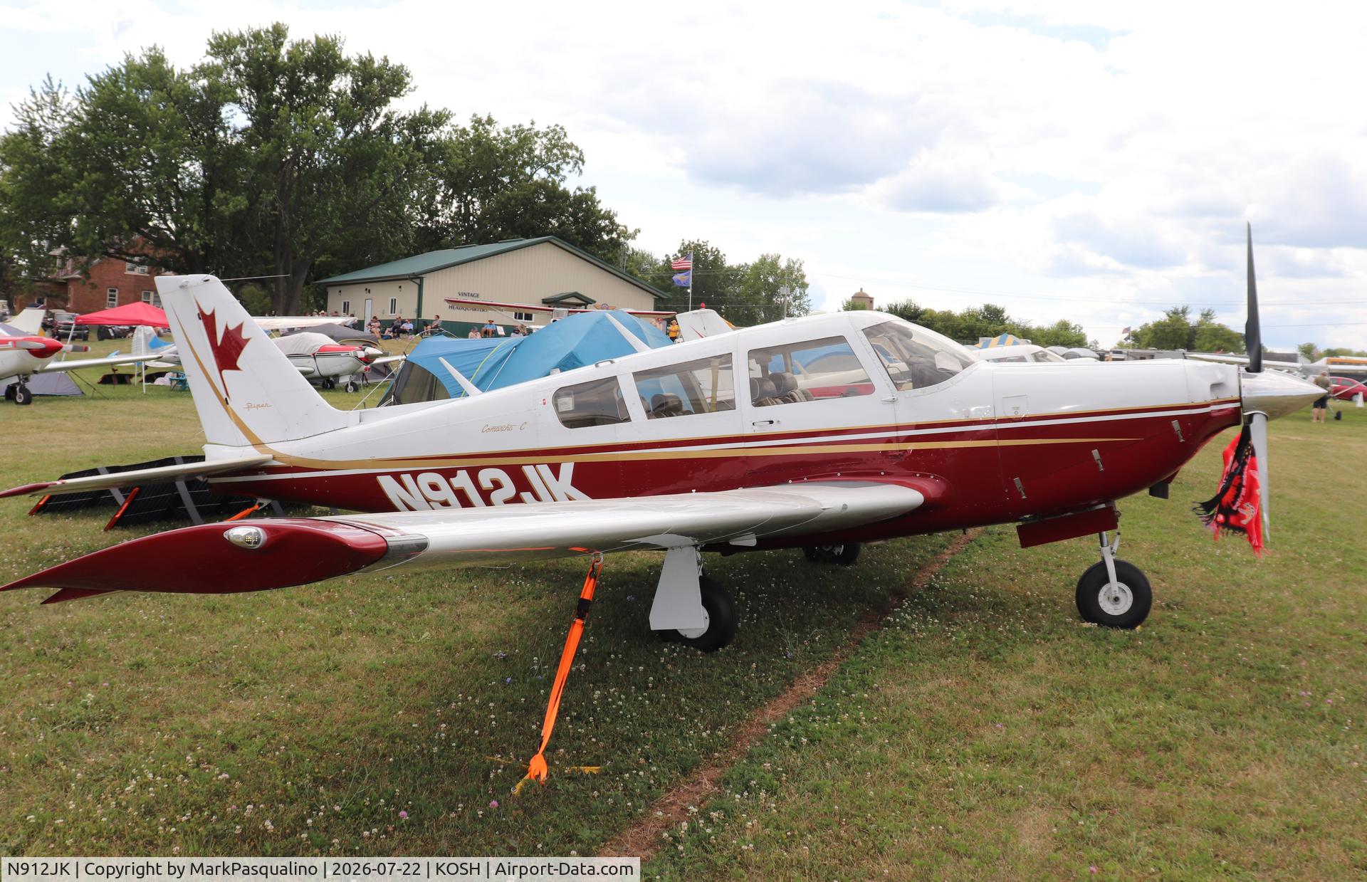 Aircraft N912JK, 1971 Piper PA-24-260 Comanche, c/n 24-4980, Piper PA-24-260, at KOSH, photo by MarkPasqualino