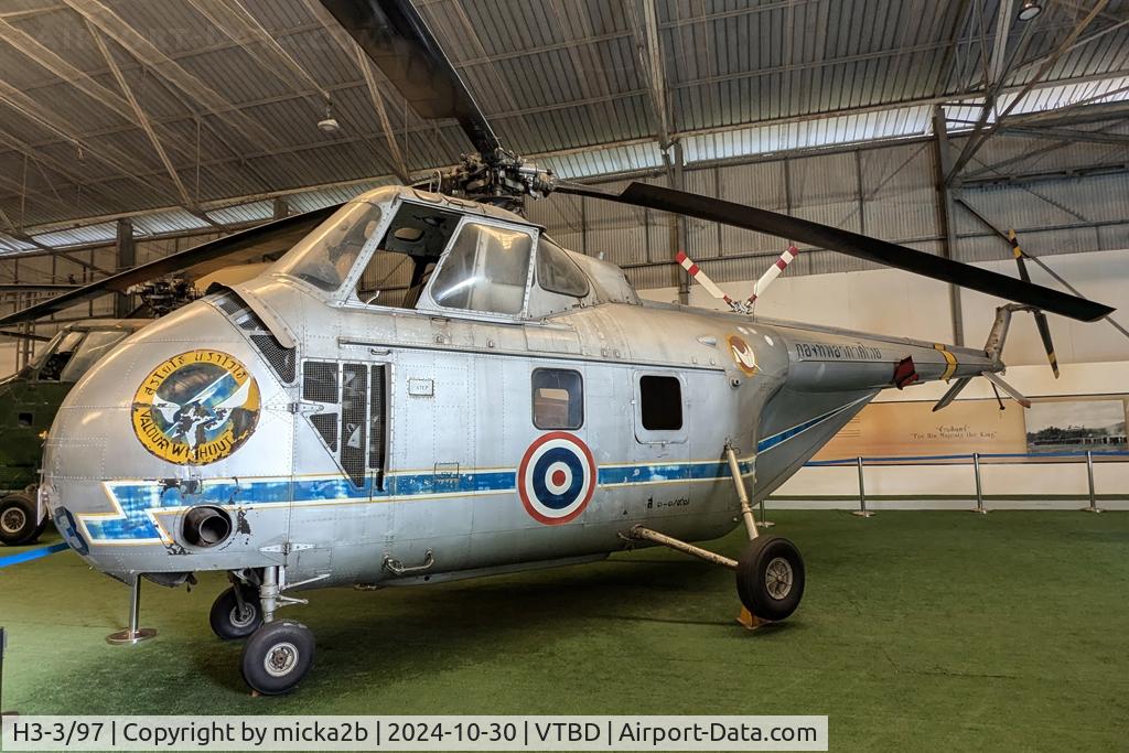 Aircraft H3-3/97, Sikorsky H-19A Chickasaw, c/n 55-757, Preserved, at VTBD, photo by micka2b