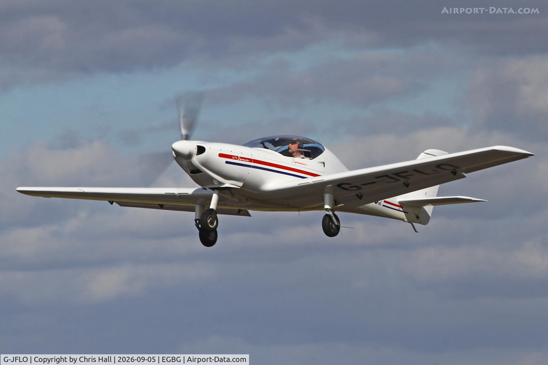 Aircraft G-JFLO, 2008 Aerospool WT-9 Dynamic, c/n DY197, LAA 80th Anniversary Rally, at EGBG, photo by Chris Hall