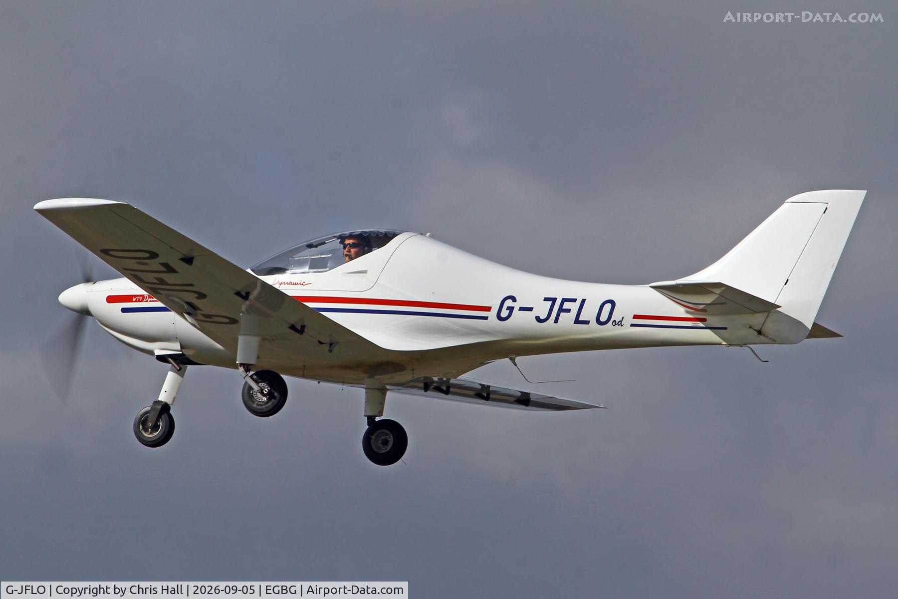 Aircraft G-JFLO, 2008 Aerospool WT-9 Dynamic, c/n DY197, LAA 80th Anniversary Rally, at EGBG, photo by Chris Hall
