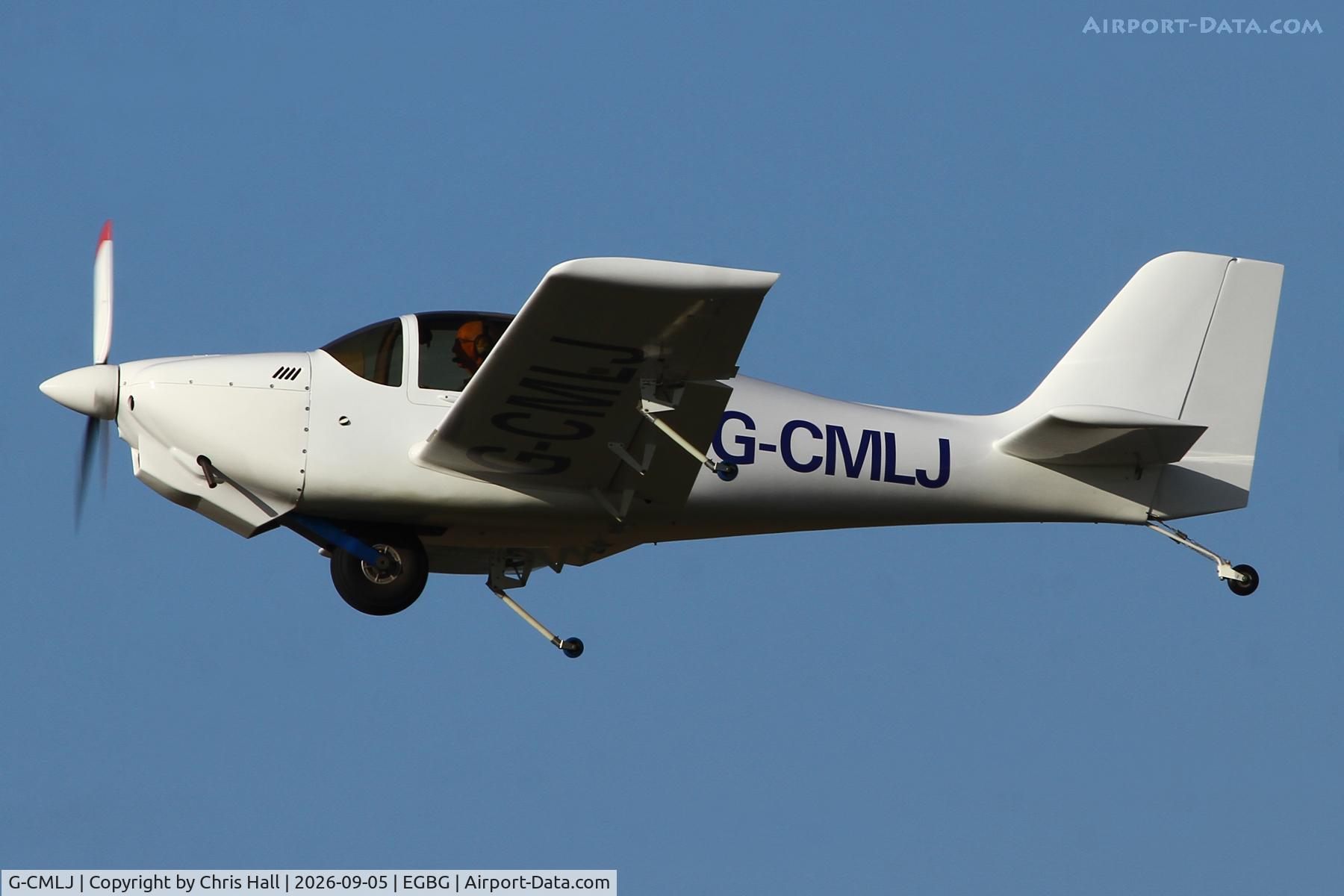 Aircraft G-CMLJ, 2022 Europa Europa, c/n PFA 247-12895, LAA 80th Anniversary Rally, at EGBG, photo by Chris Hall