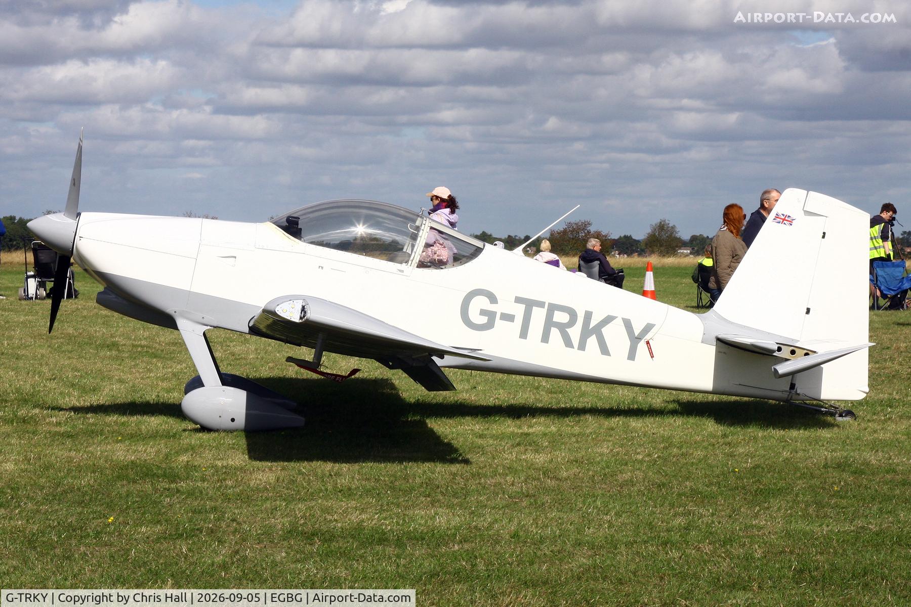 Aircraft G-TRKY, 2025 Van's RV-9, c/n LAA 320-15036, LAA 80th Anniversary Rally, at EGBG, photo by Chris Hall