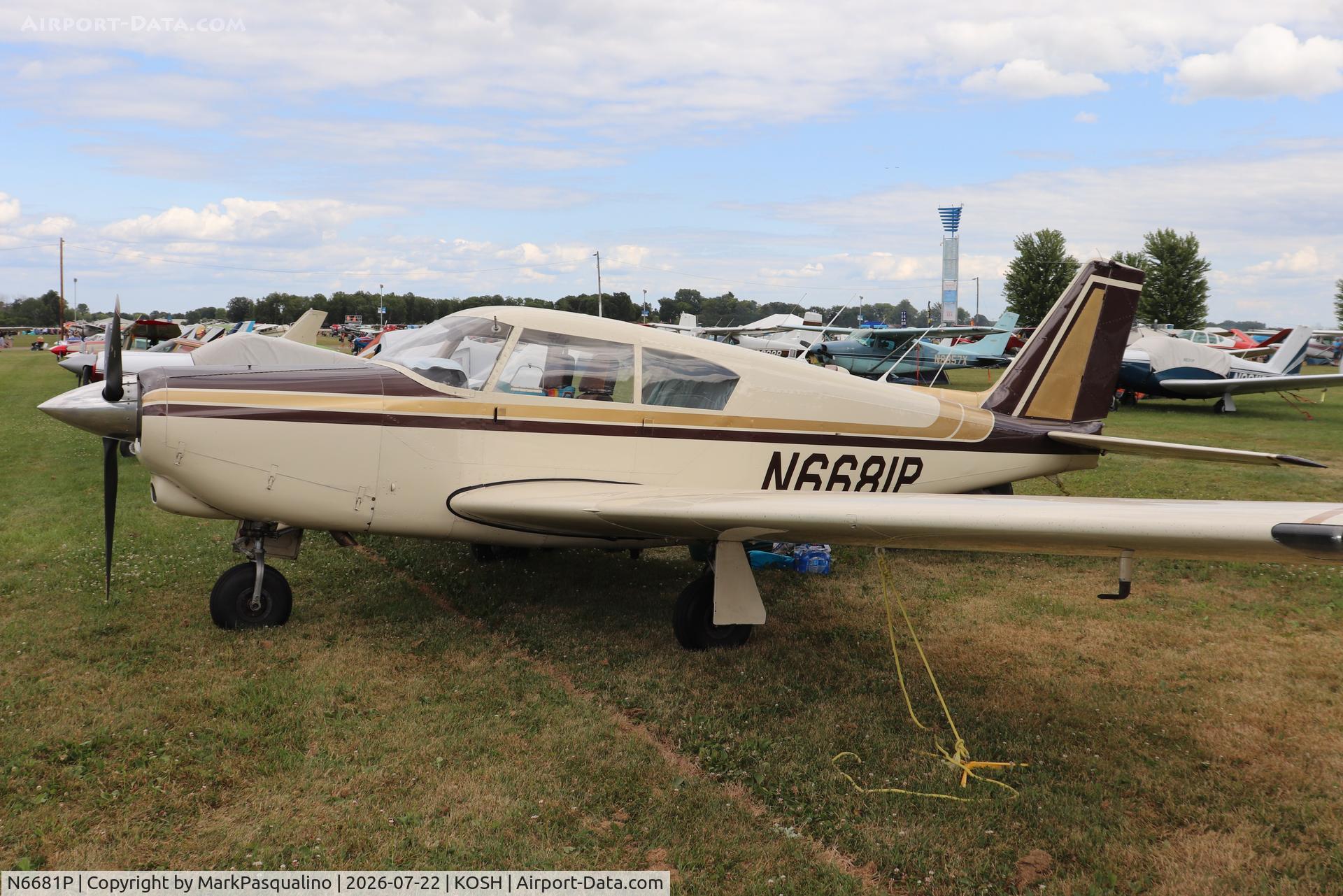 Aircraft N6681P, 1960 Piper PA-24-250 Comanche, c/n 24-1805, Piper PA-24-250, at KOSH, photo by MarkPasqualino