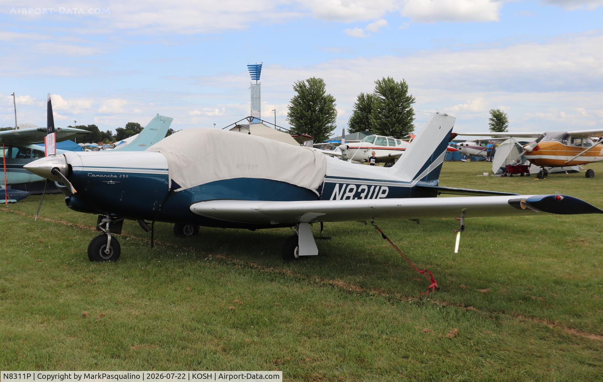 Aircraft N8311P, 1963 Piper PA-24-250 Comanche, c/n 24-3561, Piper PA-24-250, at KOSH, photo by MarkPasqualino