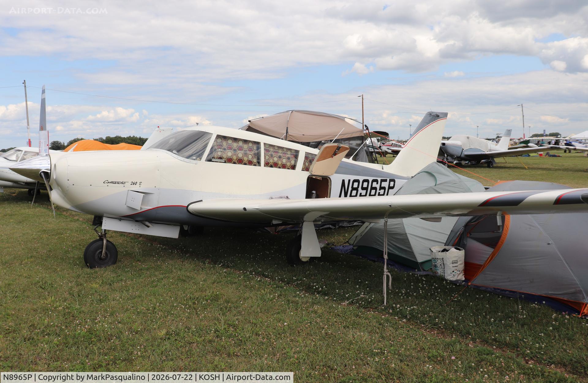 Aircraft N8965P, 1966 Piper PA-24-260, c/n 24-4422, Piper PA-24-260, at KOSH, photo by MarkPasqualino