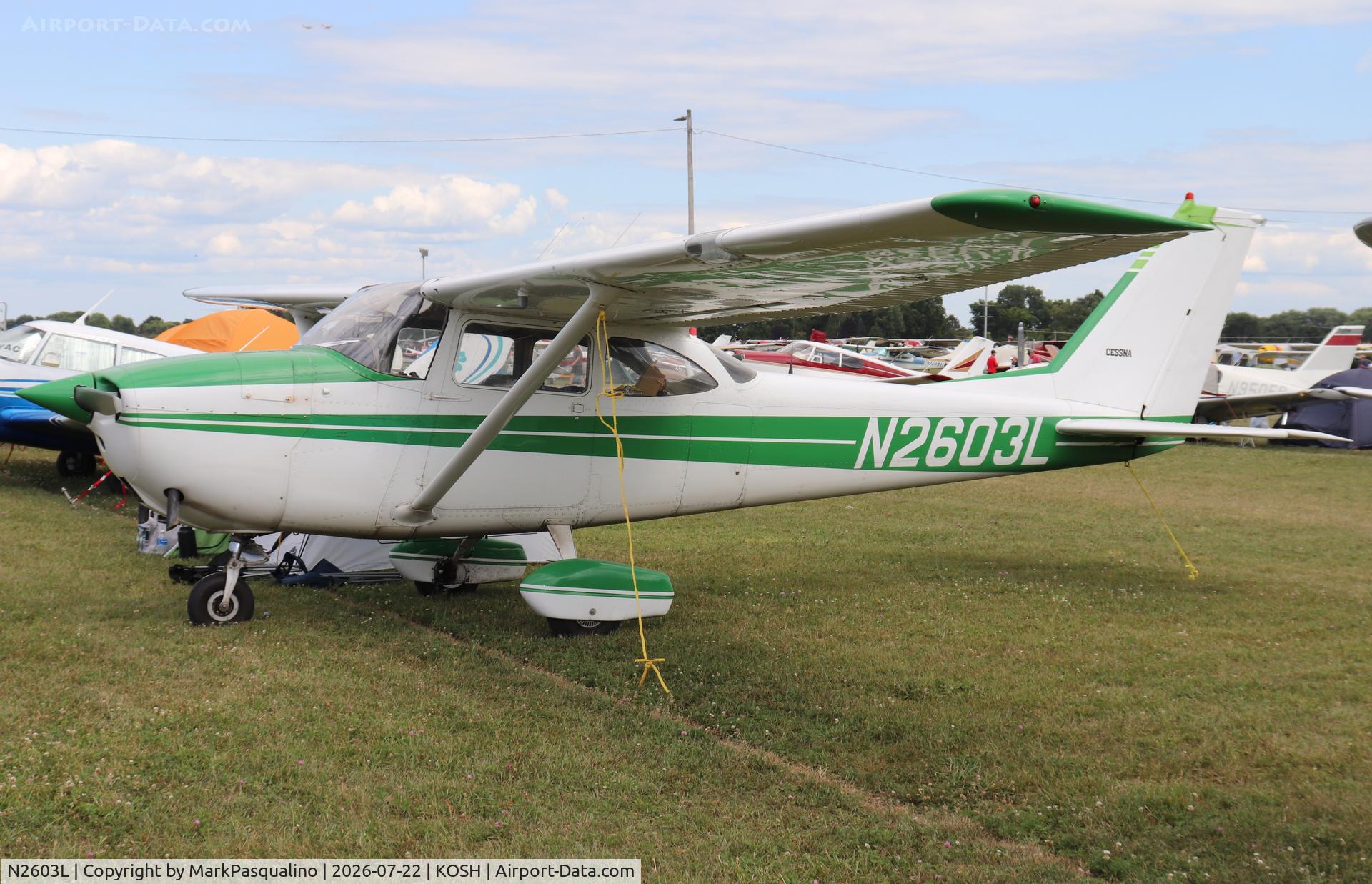 Aircraft N2603L, 1967 Cessna 172H, c/n 17255803, Cessna 172H, at KOSH, photo by MarkPasqualino