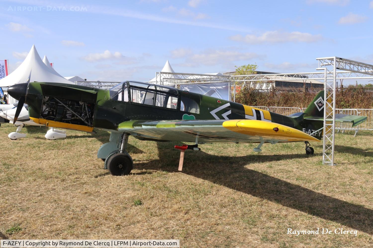Aircraft F-AZFY, Nord 1002 Pingouin II, c/n 202, At Air Legend Melun on 05-09-2026., at LFPM, photo by Raymond De Clercq
