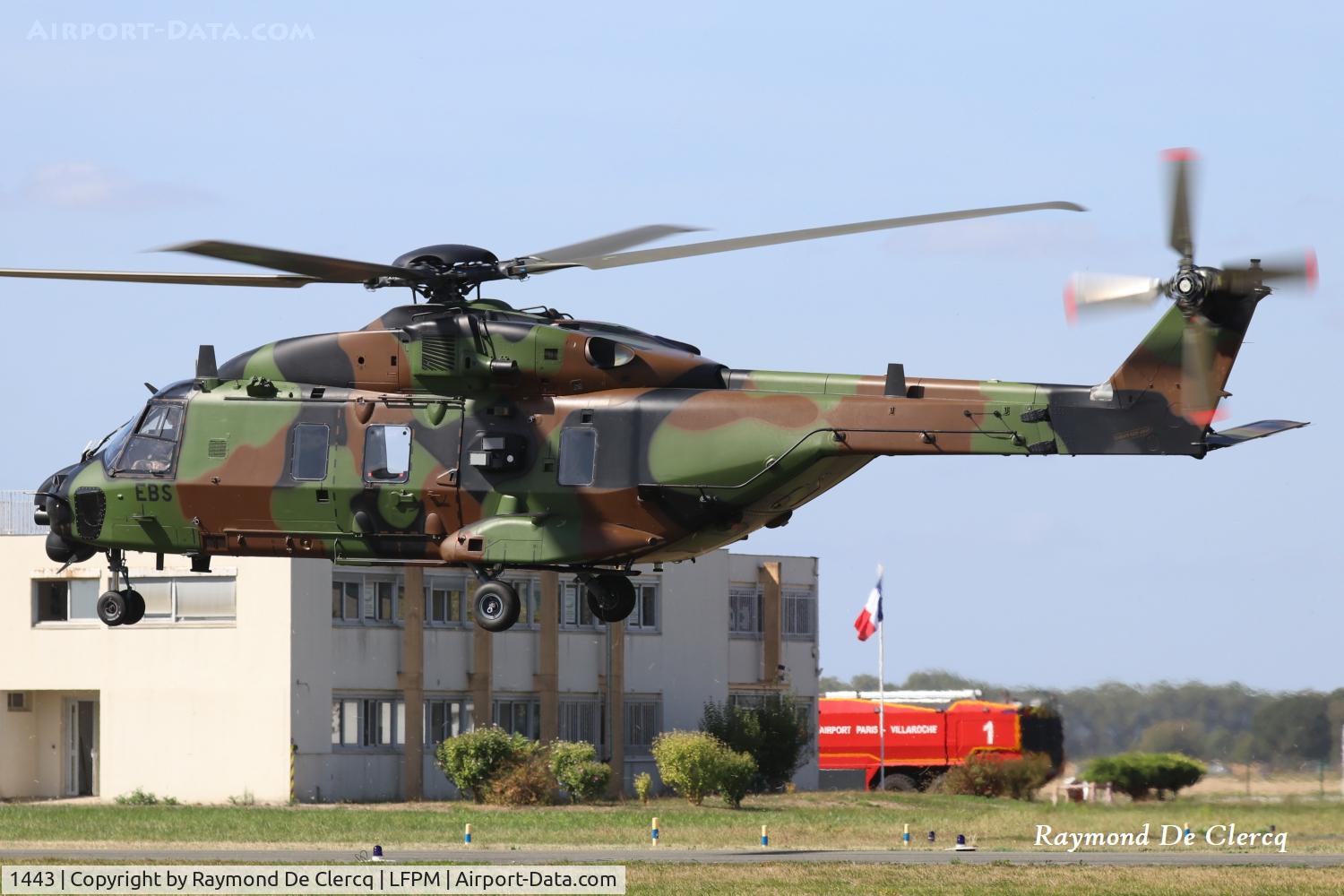 Aircraft 1443, NHI NH90 TTH Caïman, c/n 1443, At Air Legend Melun on 05-09-2026., at LFPM, photo by Raymond De Clercq