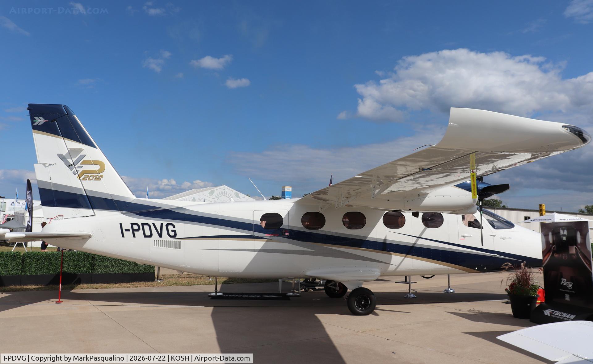 Aircraft I-PDVG, Tecnam P2012, c/n 086, Tecnam P2012, at KOSH, photo by MarkPasqualino