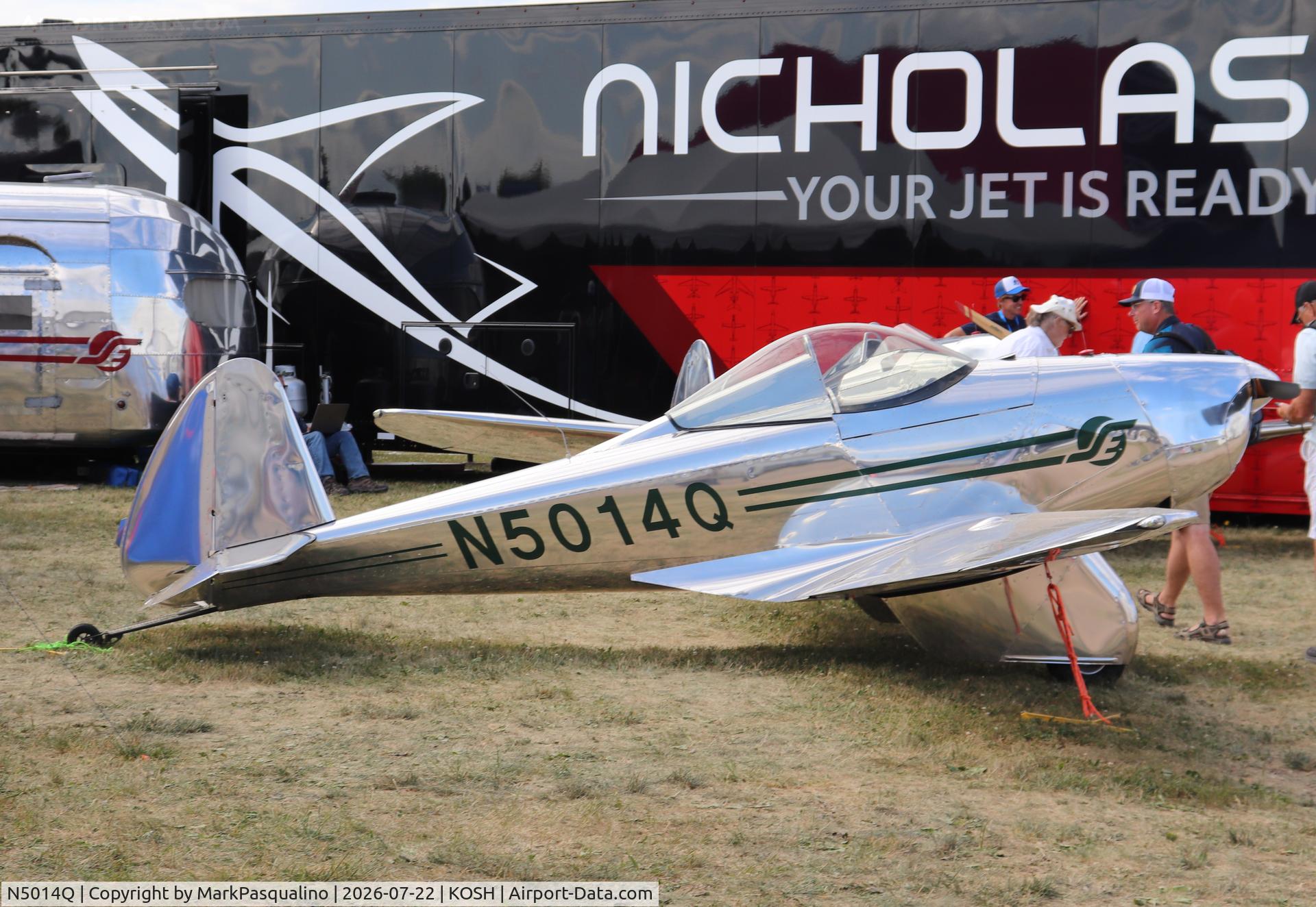 Aircraft N5014Q, 2026 Spirit Engineering SE-1, c/n 029, Spirit Engineering SE-1, at KOSH, photo by MarkPasqualino