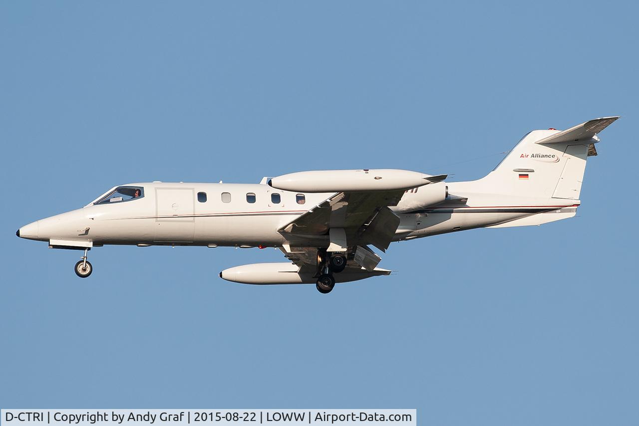 Aircraft D-CTRI, 1980 Learjet 35A, c/n 35A-346, Untitled Learjet 35, at LOWW, photo by Andy Graf